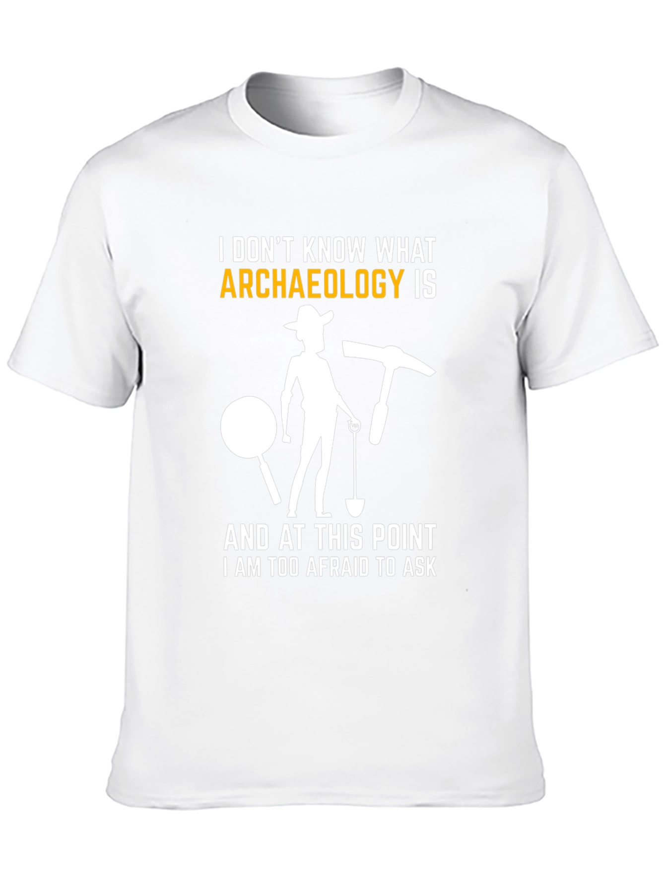 Black Archaeology T-Shirt - Funny Archeologist Gift view 10