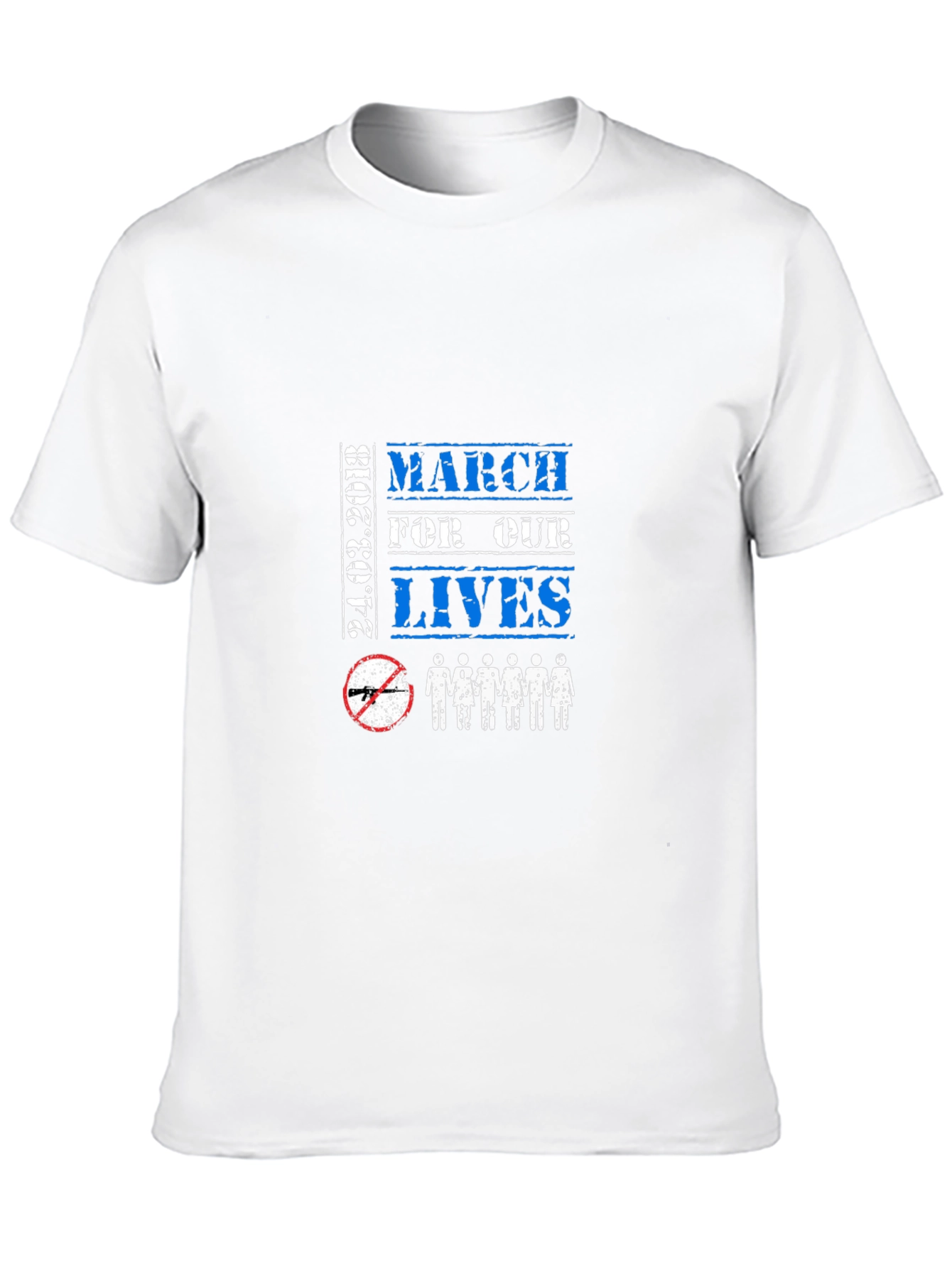 Black March For Our Lives T-Shirt view 10