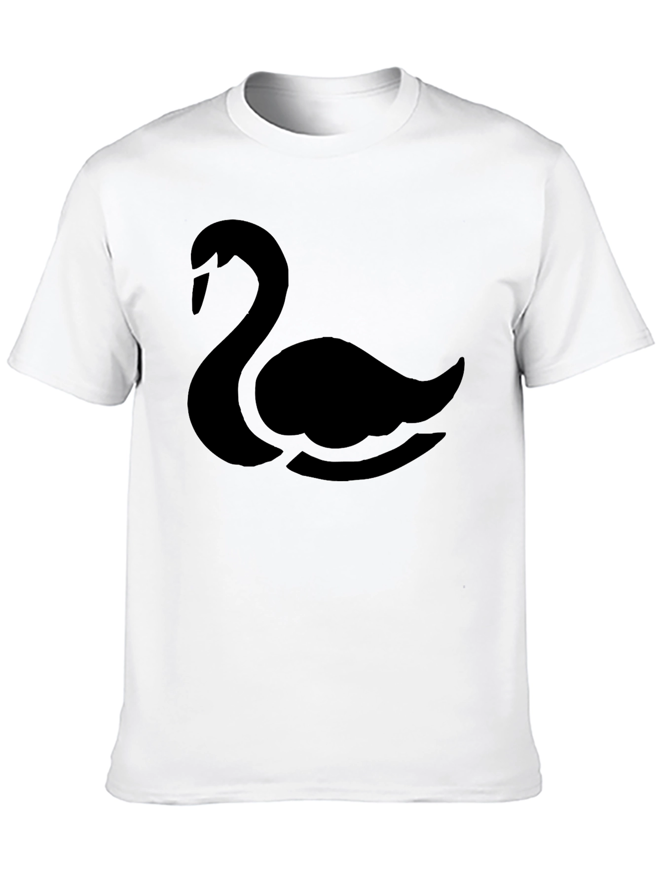 Black Black Swan Graphic Tee - Mens Stylish Casual Shirt view 10