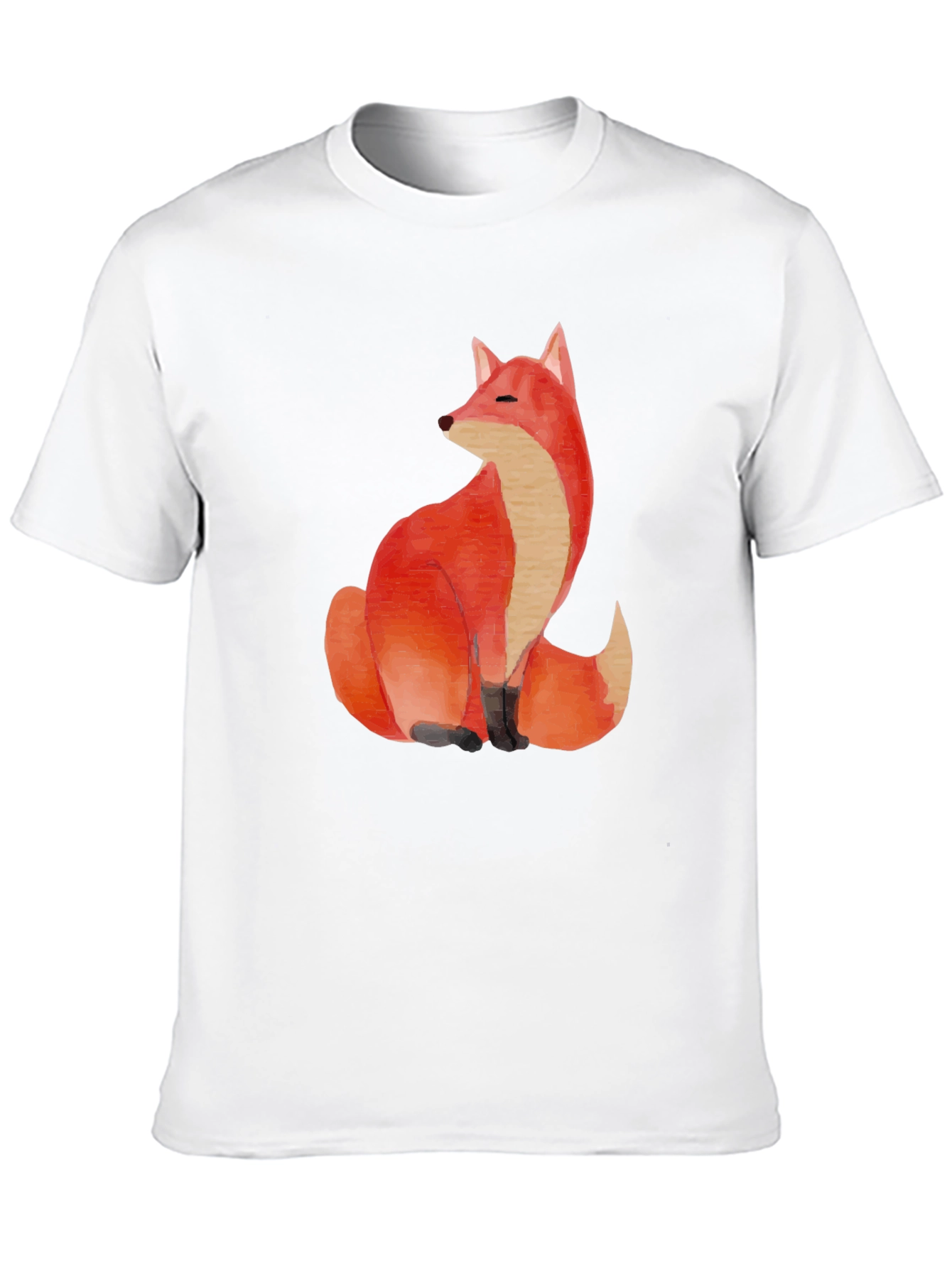 Black Fox Graphic Tee - Soft Cotton Blend view 10