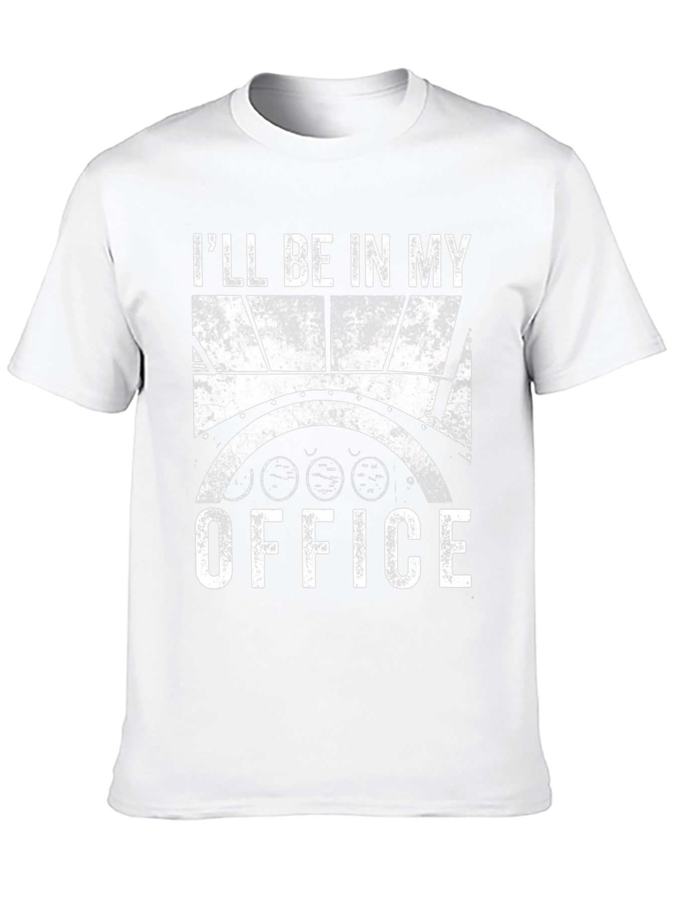 Black I'll Be In My Office Pilot T-Shirt - Aviation Gift view 10