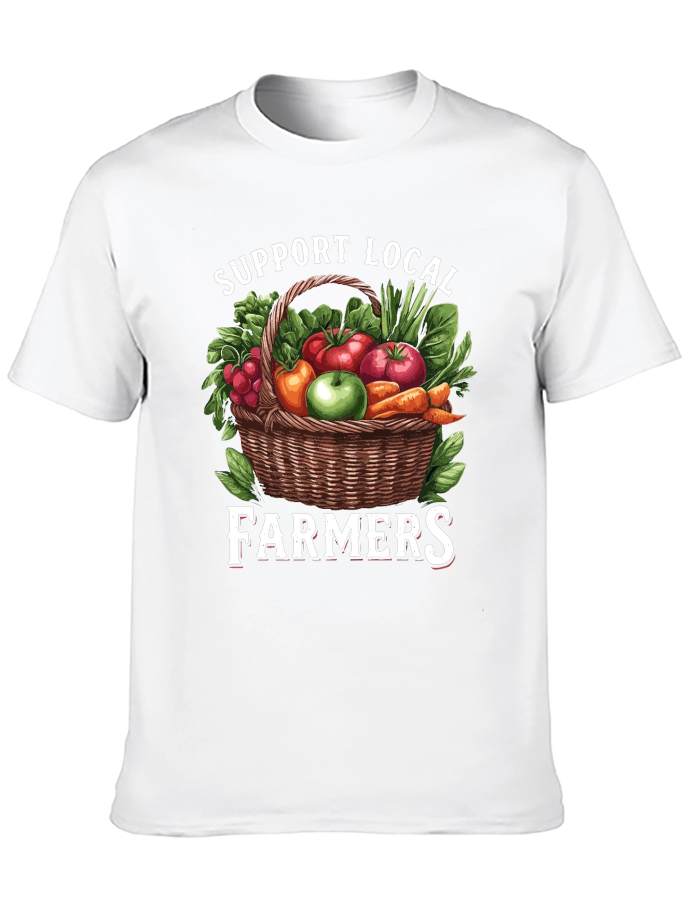 Support Local Farmers Graphic T-Shirt - 10