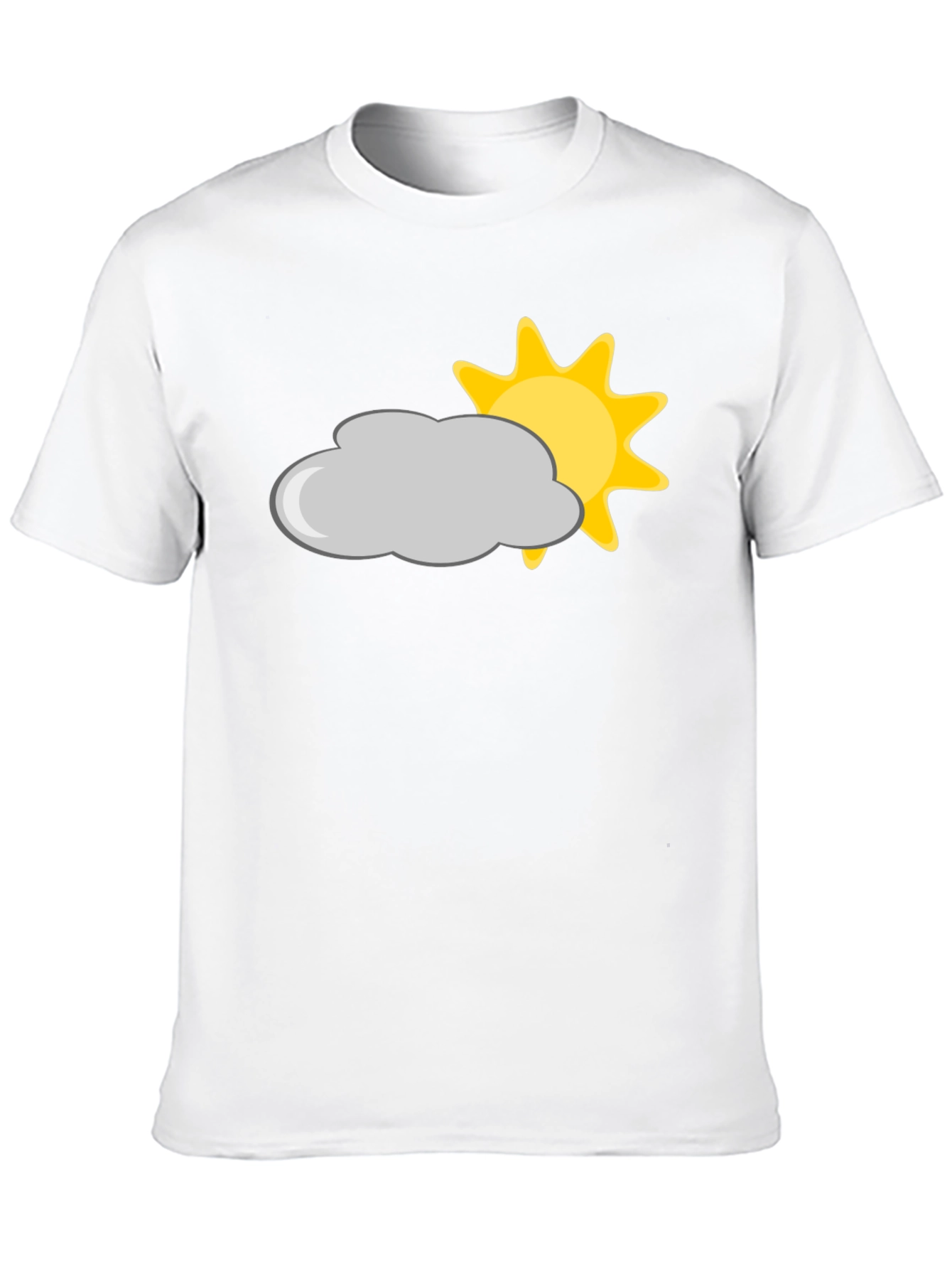 Black Cloud & Sun Graphic Tee - Weather Vibes view 10