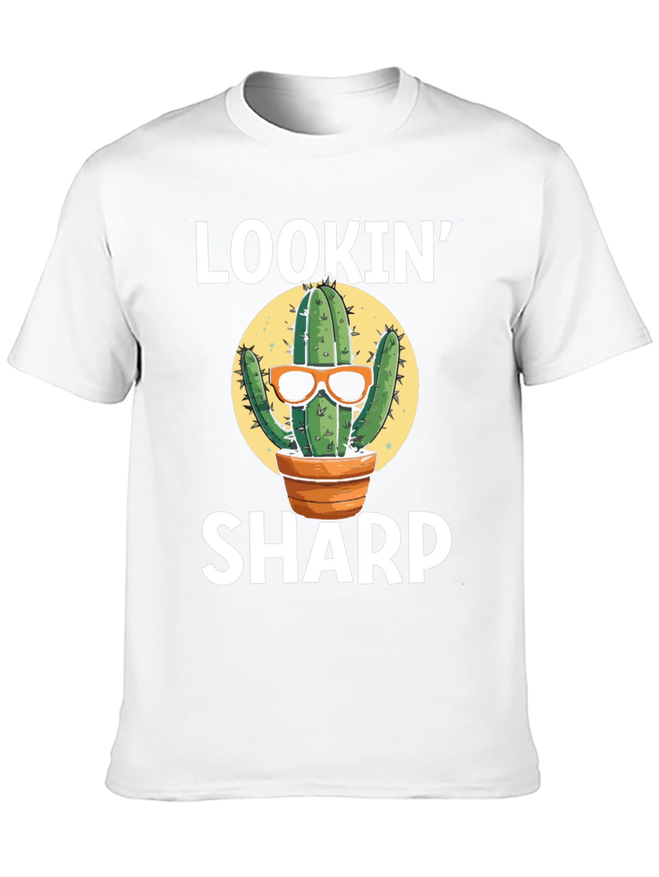 Black Lookin' Sharp Cactus Graphic T-Shirt view 10
