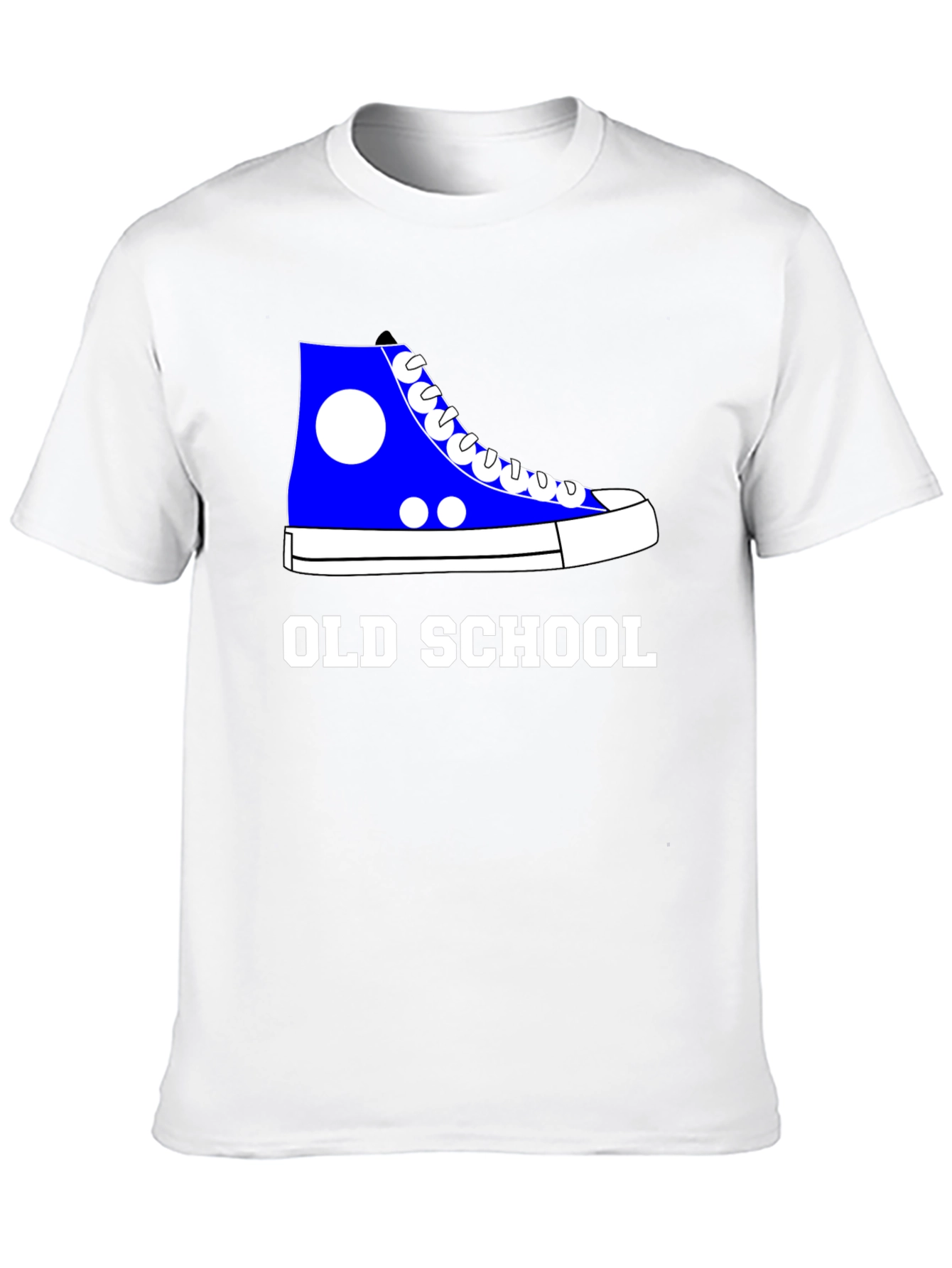 Black Old School Sneaker Graphic Tee - Classic Cool view 10
