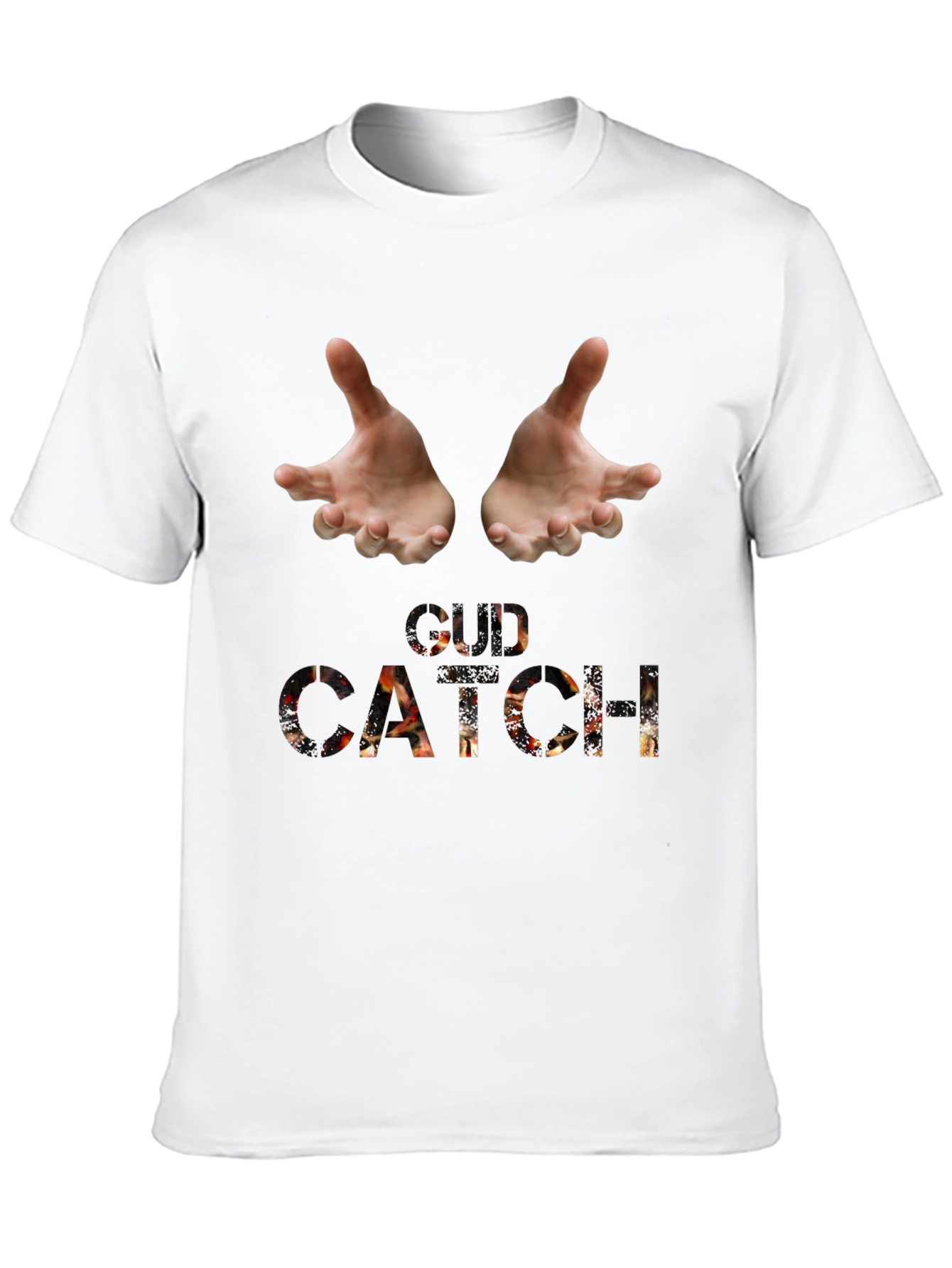 Black Catch Graphic Tee - Black Cotton Blend view 10