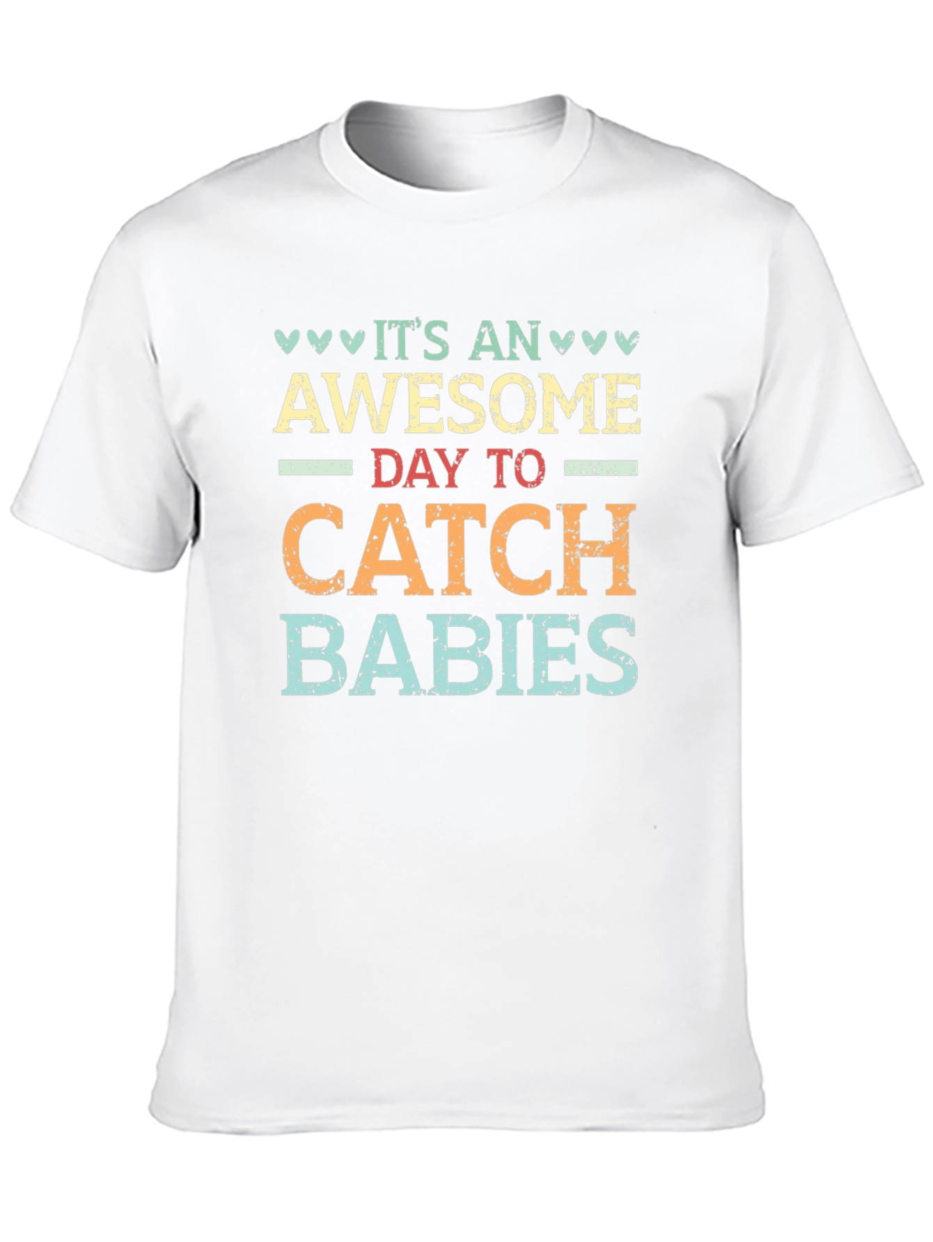 Black Awesome Day to Catch Babies Graphic T-Shirt view 10