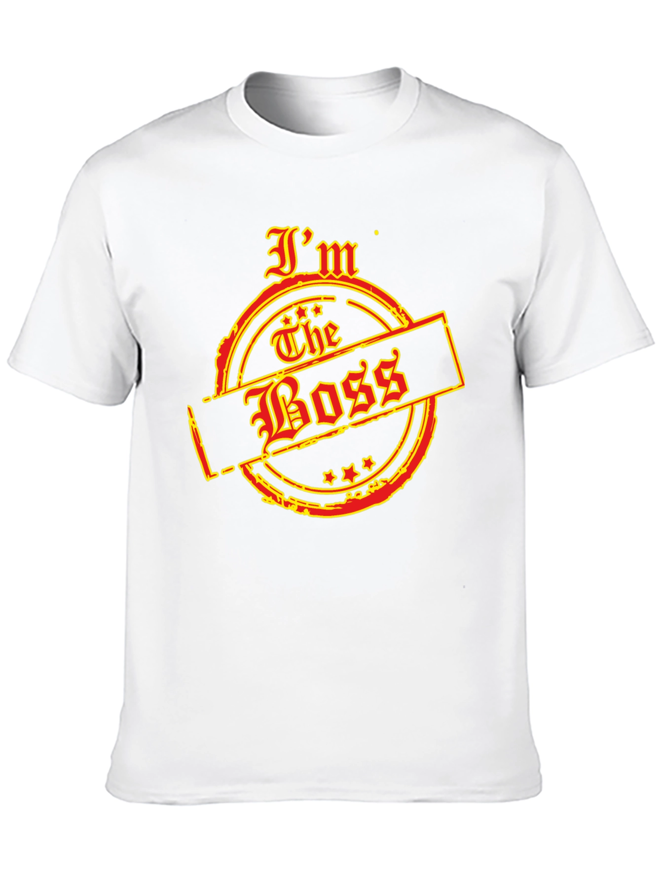 Black I'm The Boss Graphic T-Shirt - Black view 10
