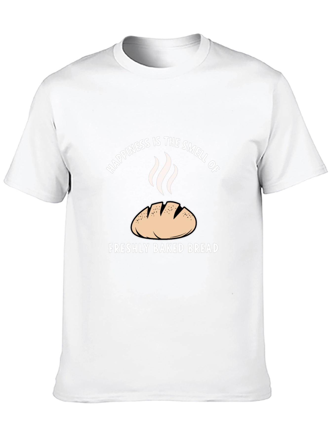 Black Happiness is Freshly Baked Bread T-Shirt view 10