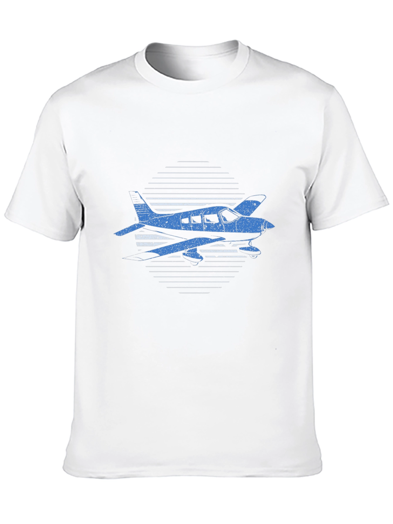 Airplane Graphic Tee - Black Aviation T-Shirt - 10