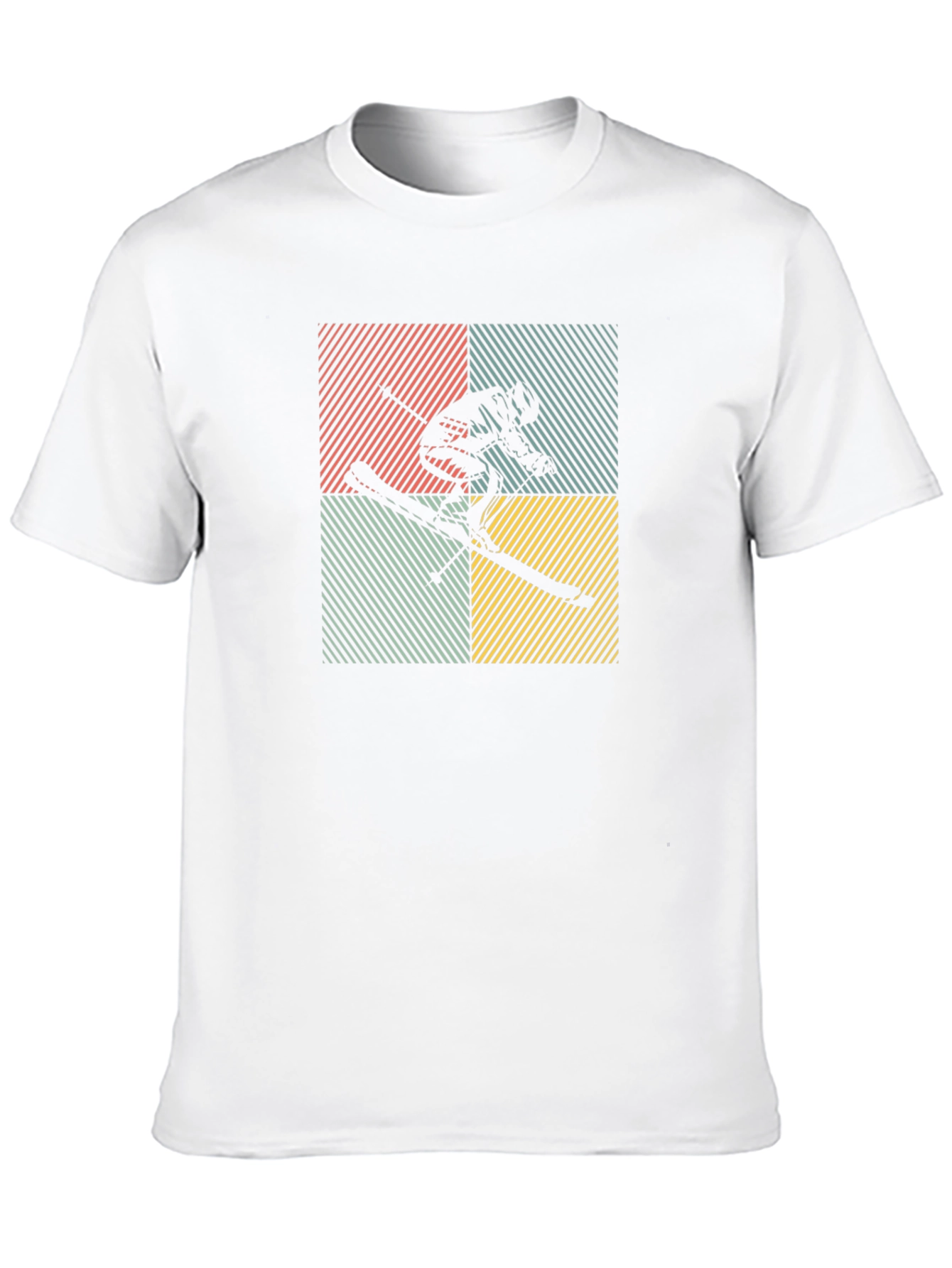 Black Retro Ski T-Shirt view 10