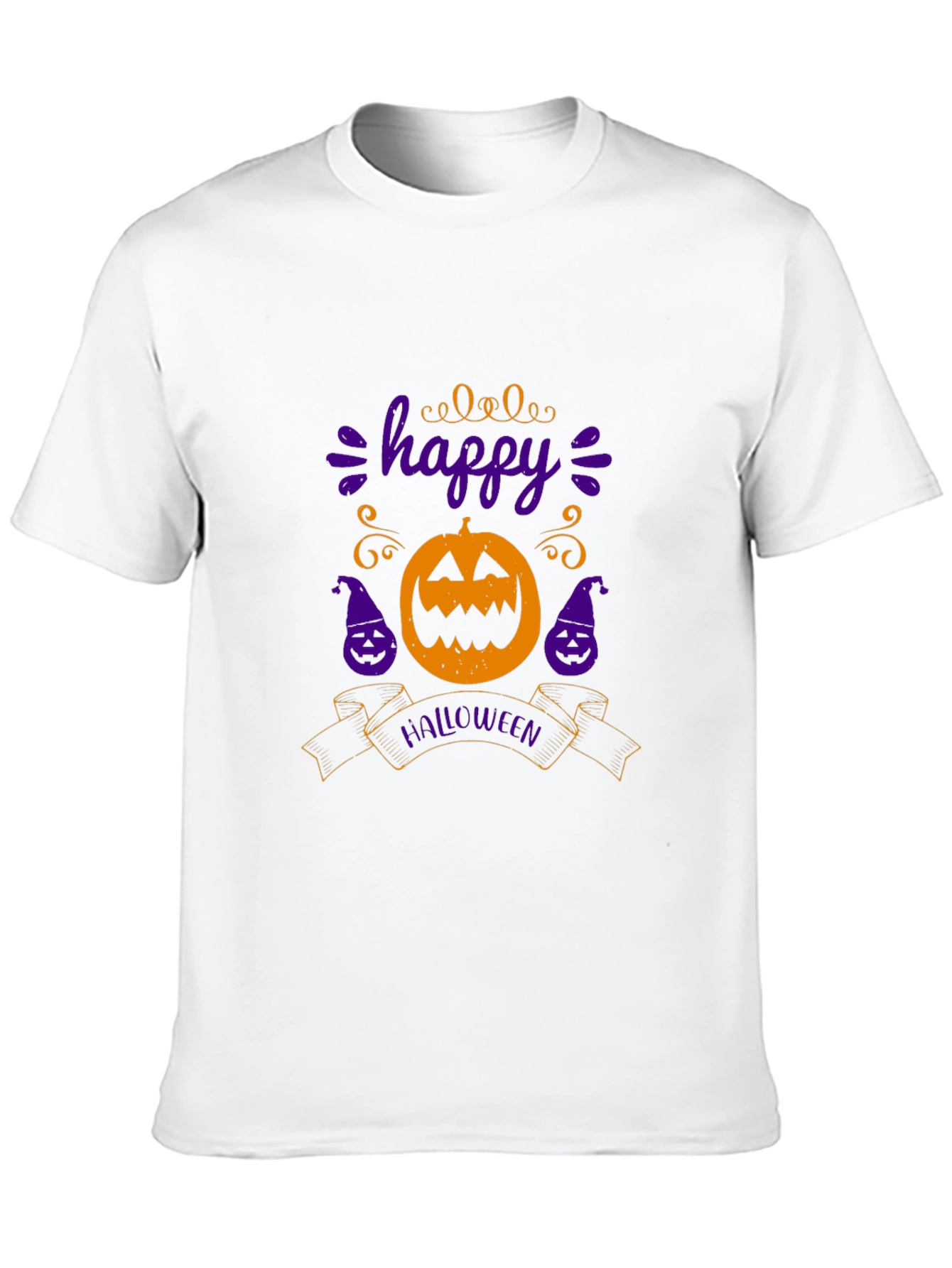 Black Happy Halloween Graphic Tee view 10