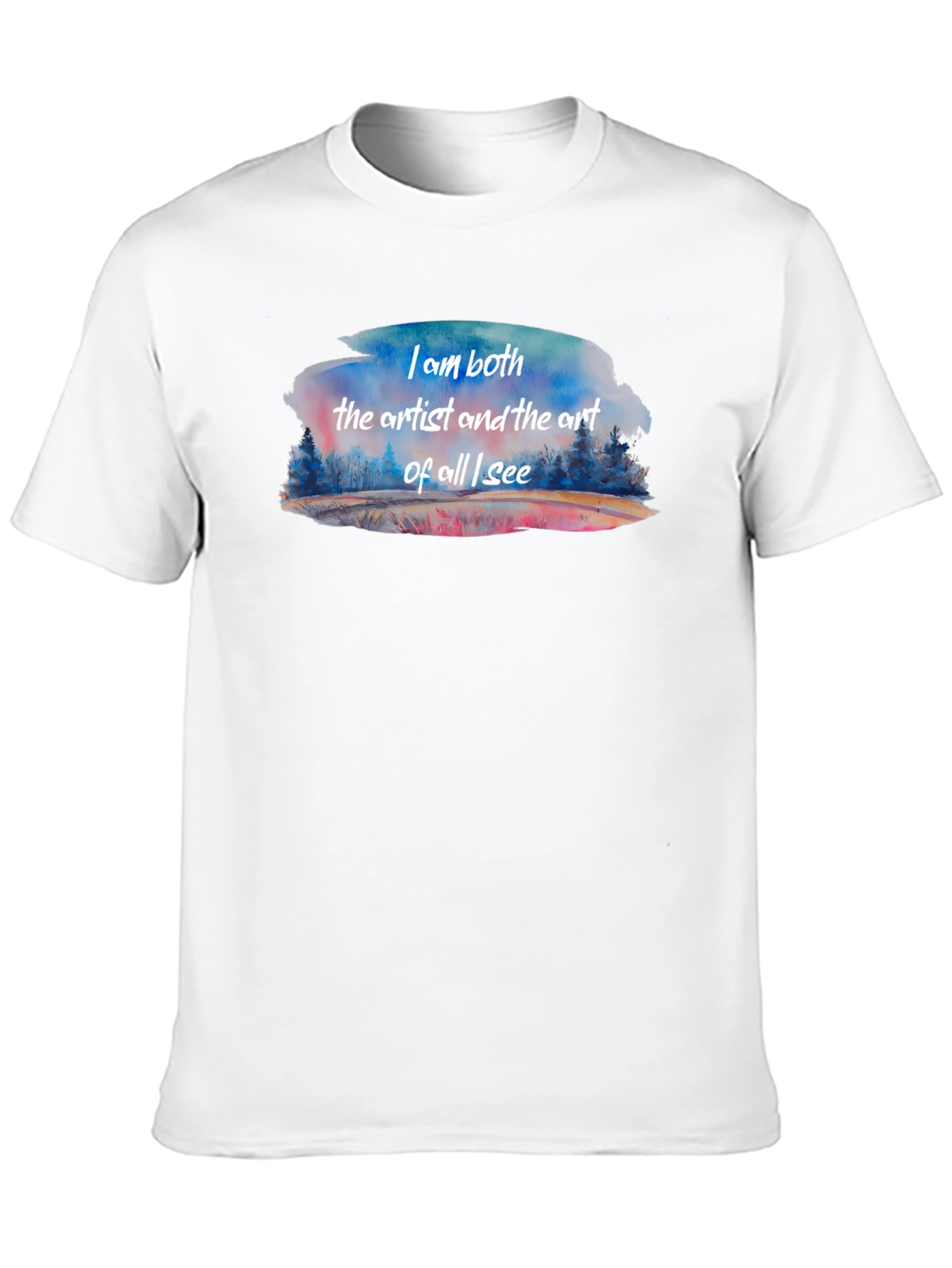 Black Artist's Vision T-Shirt - Art of All I See view 10