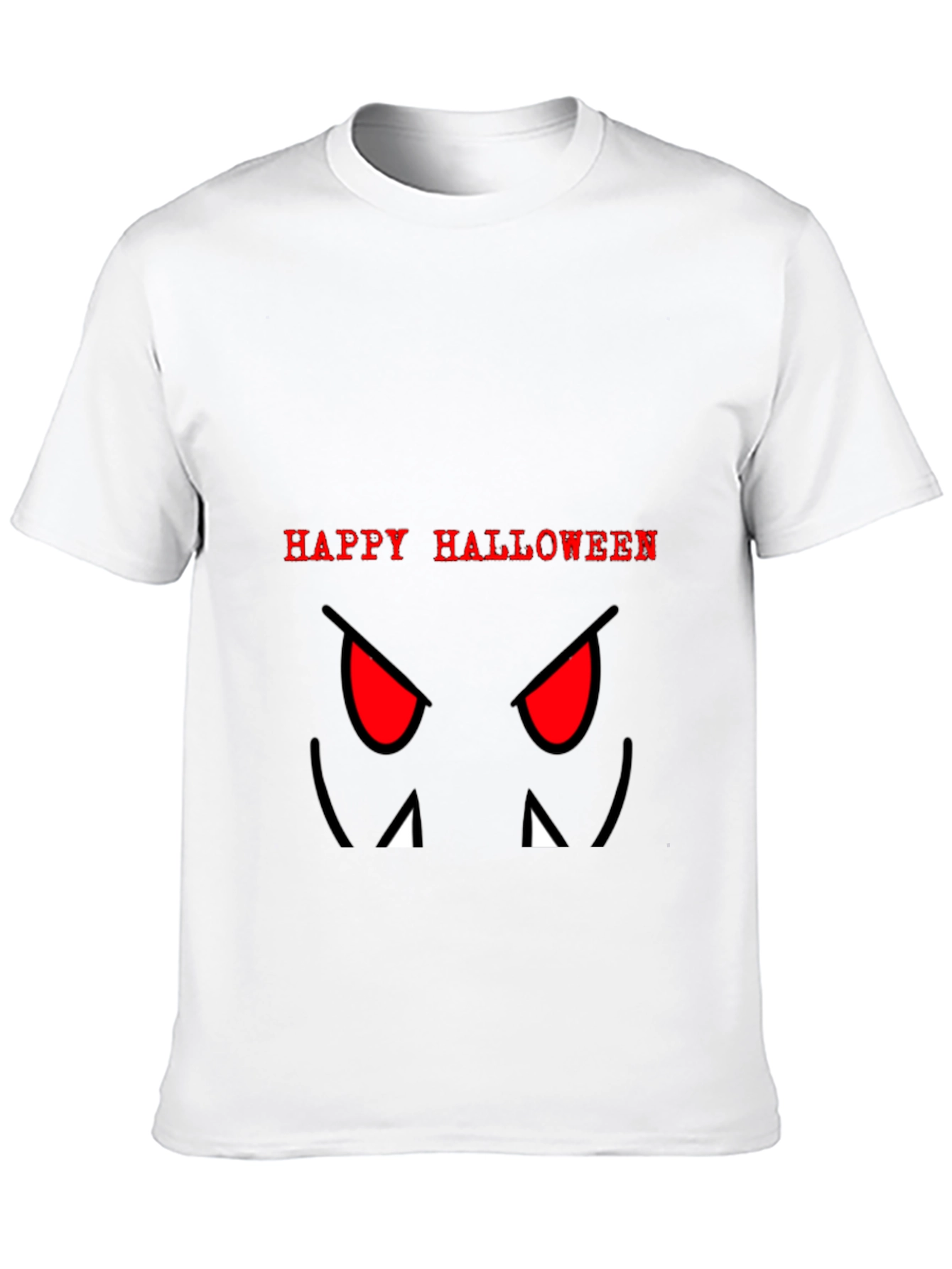 Black Happy Halloween Graphic T-Shirt view 10