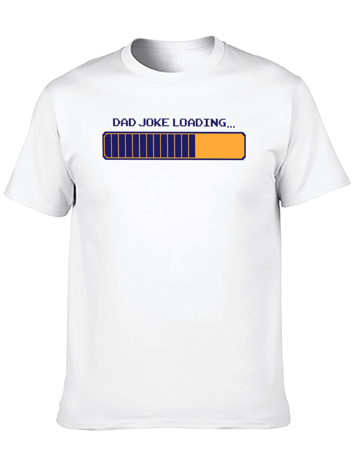 Black Dad Joke Loading T-Shirt - Humorous Graphic Tee view 10
