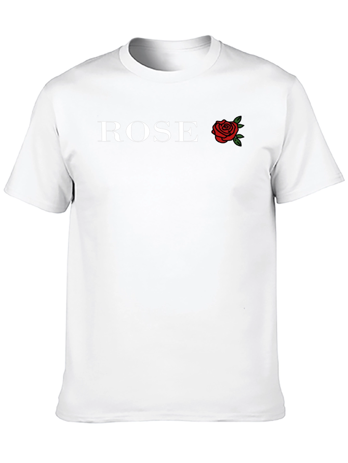 Black Rose Graphic Black T-Shirt view 10