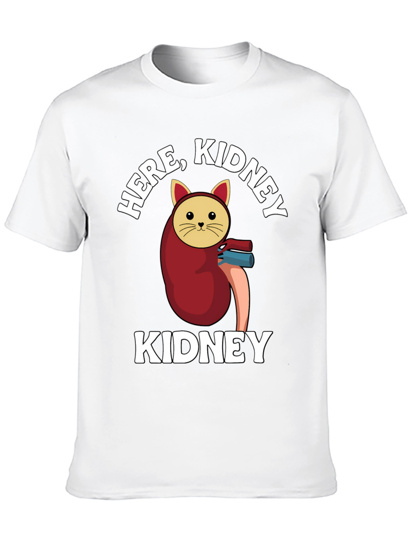 Black Here, Kidney Kidney T-Shirt view 10
