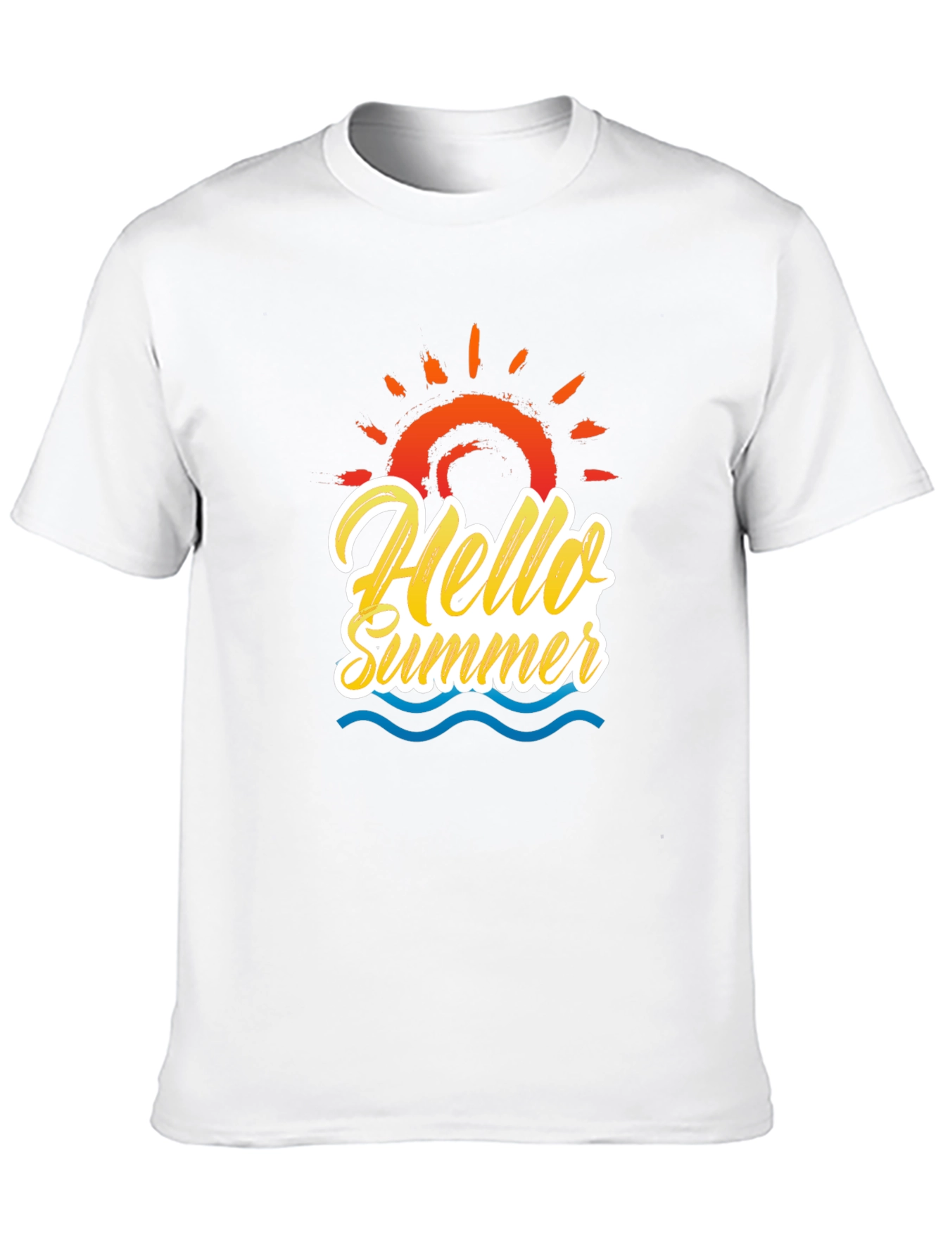 Black Hello Summer Graphic Tee view 10