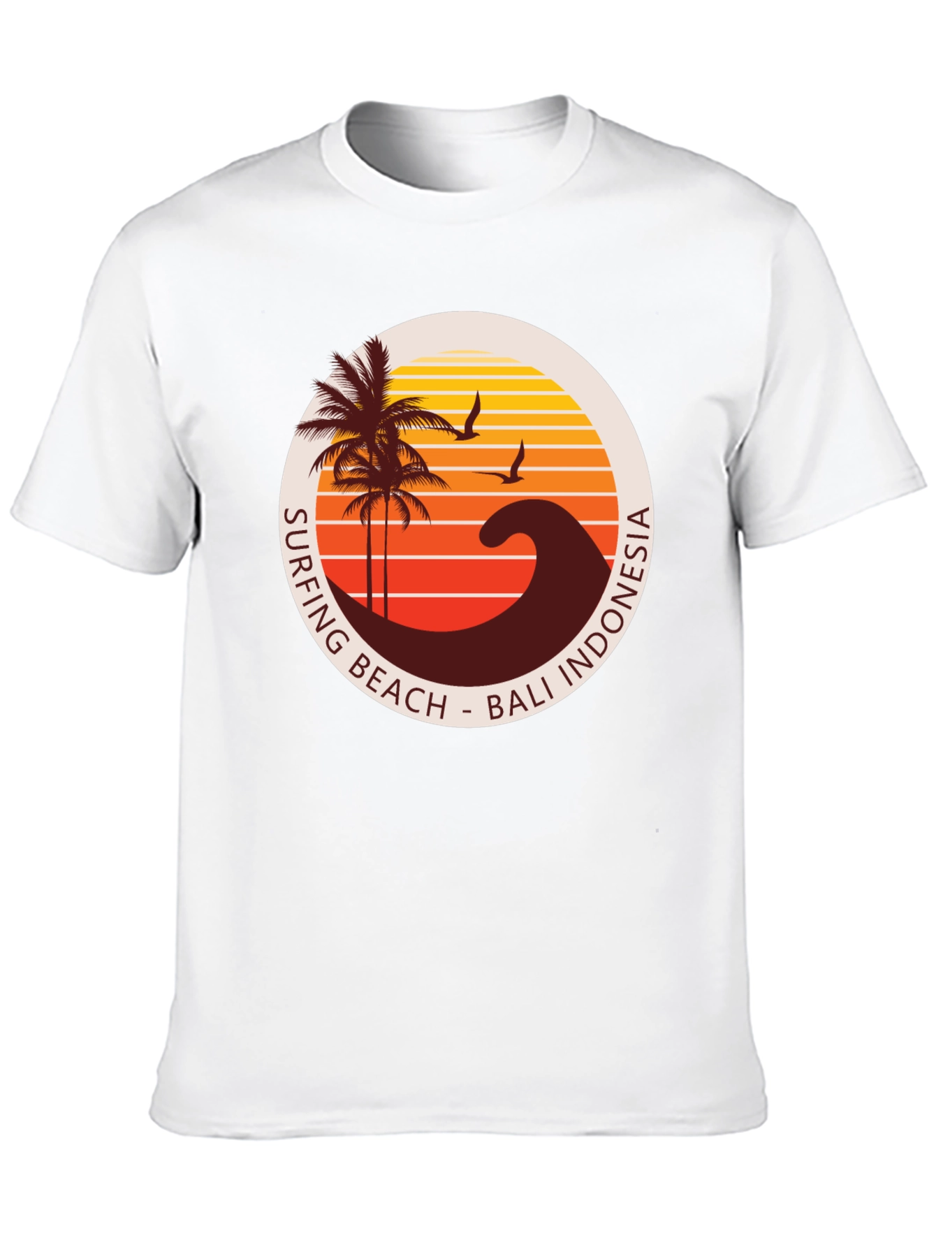 Bali Surfing Beach T-Shirt - 10