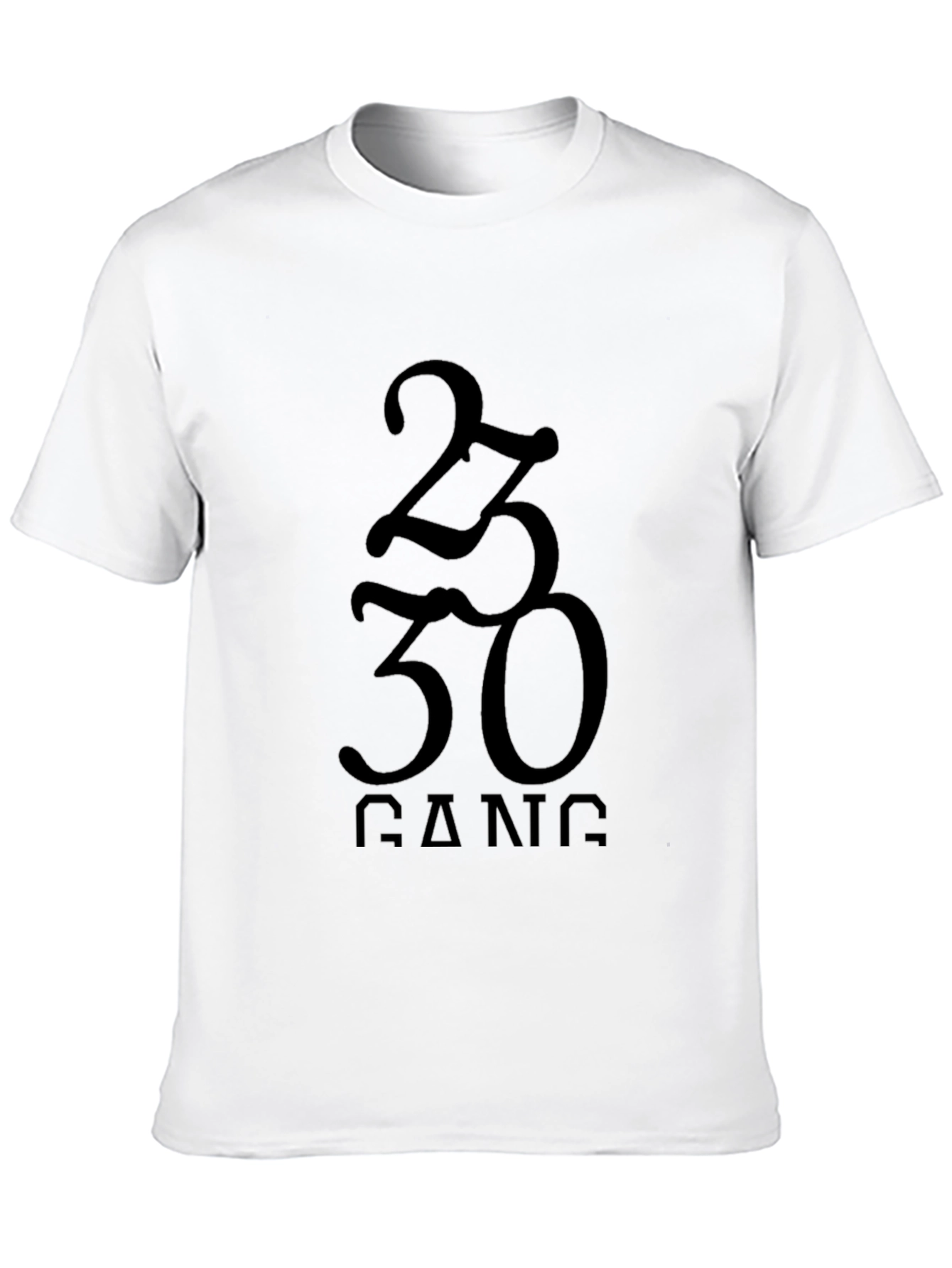 Black 2330 Gang Black Graphic T-Shirt view 10