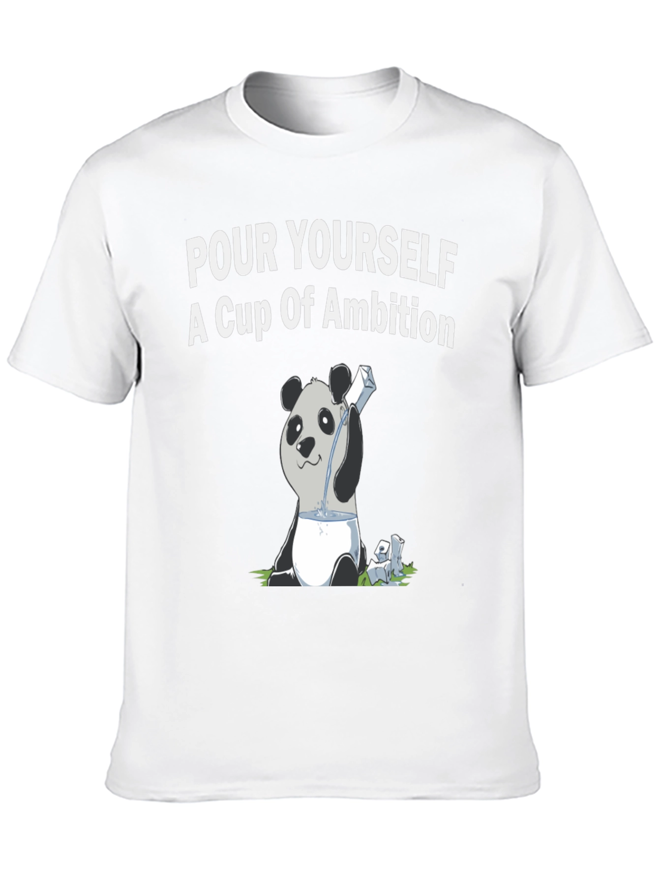 Black Panda 'Pour Yourself Ambition' Graphic Tee view 10