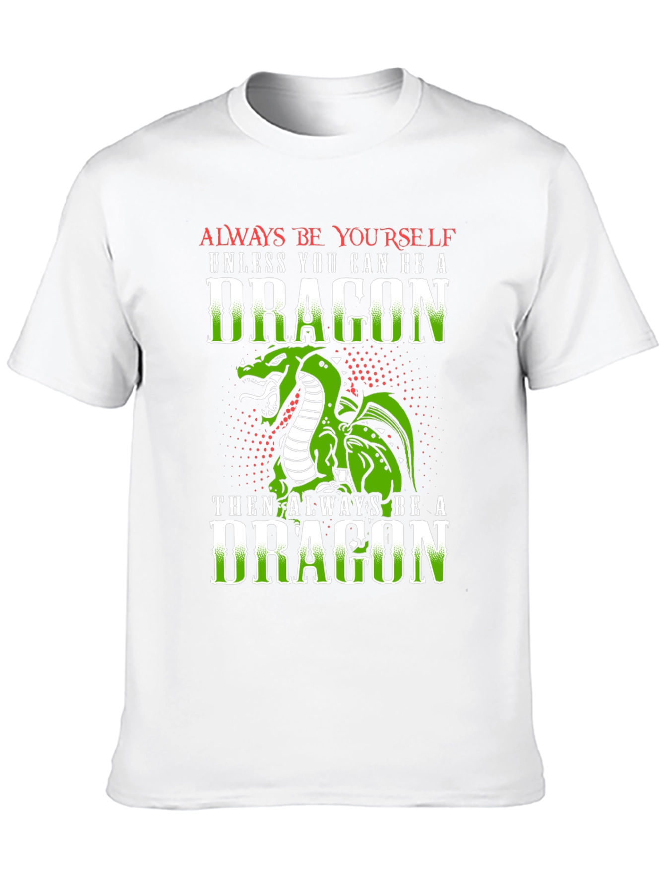 Black Dragon Graphic Tee - Always Be Yourself Unless A Dragon view 10