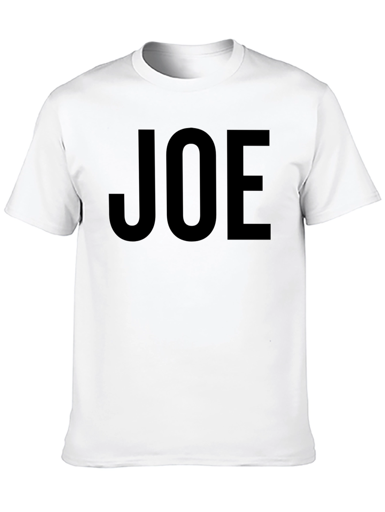 Black JOE Bold Print Graphic Tee - Casual Style view 10