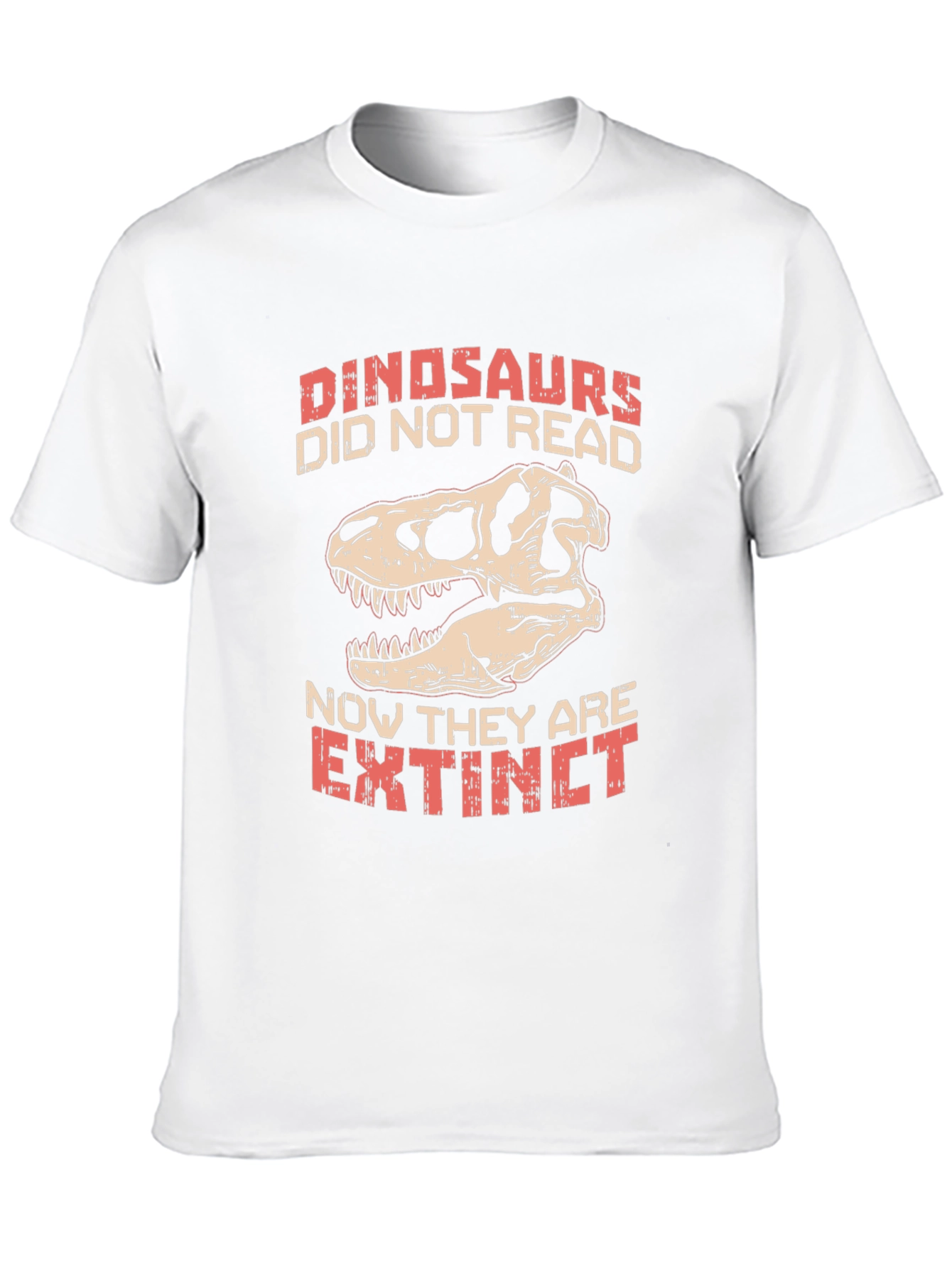 Black Dinosaurs Didn't Read T-Shirt view 10