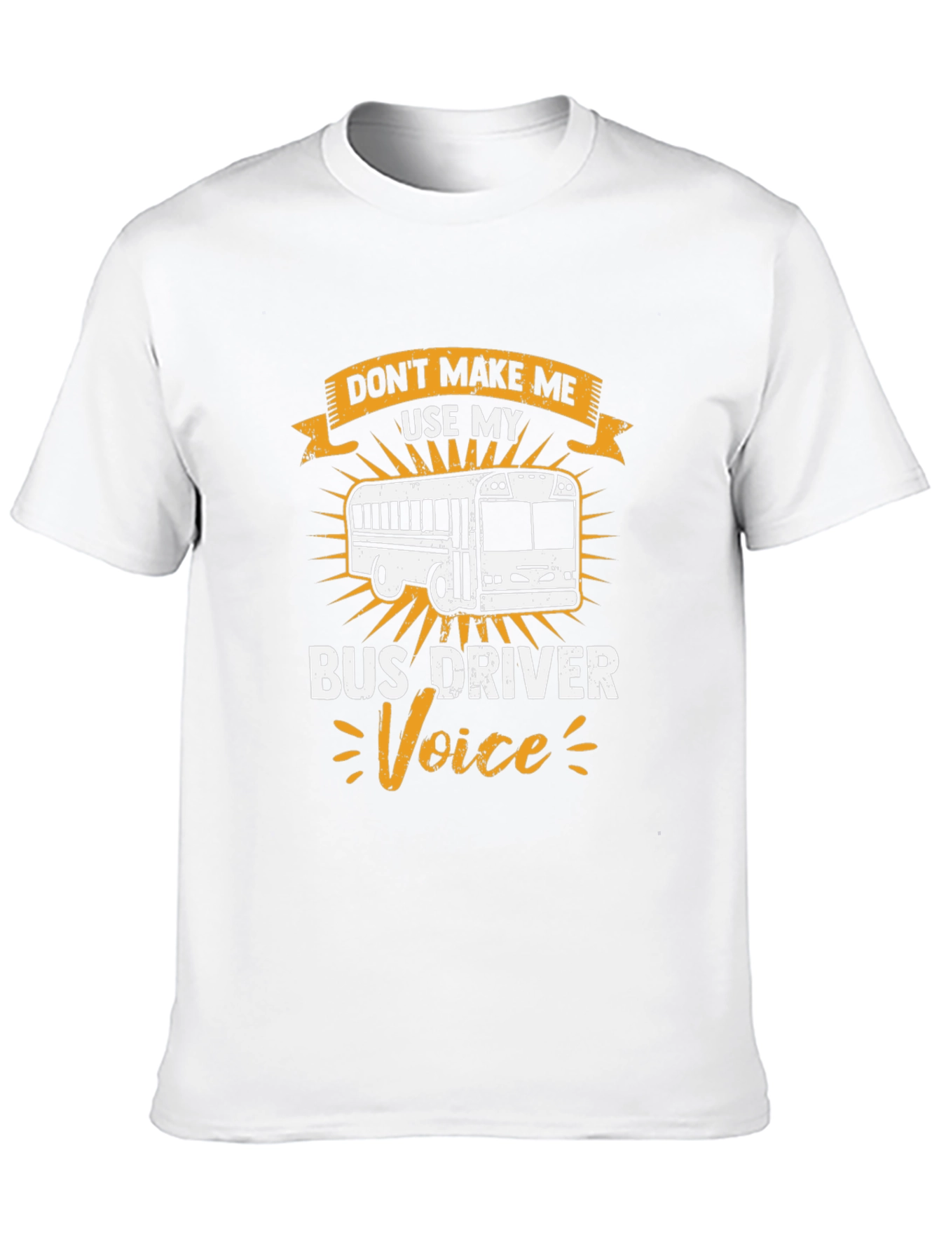 Black Bus Driver Voice T-Shirt - Black view 10