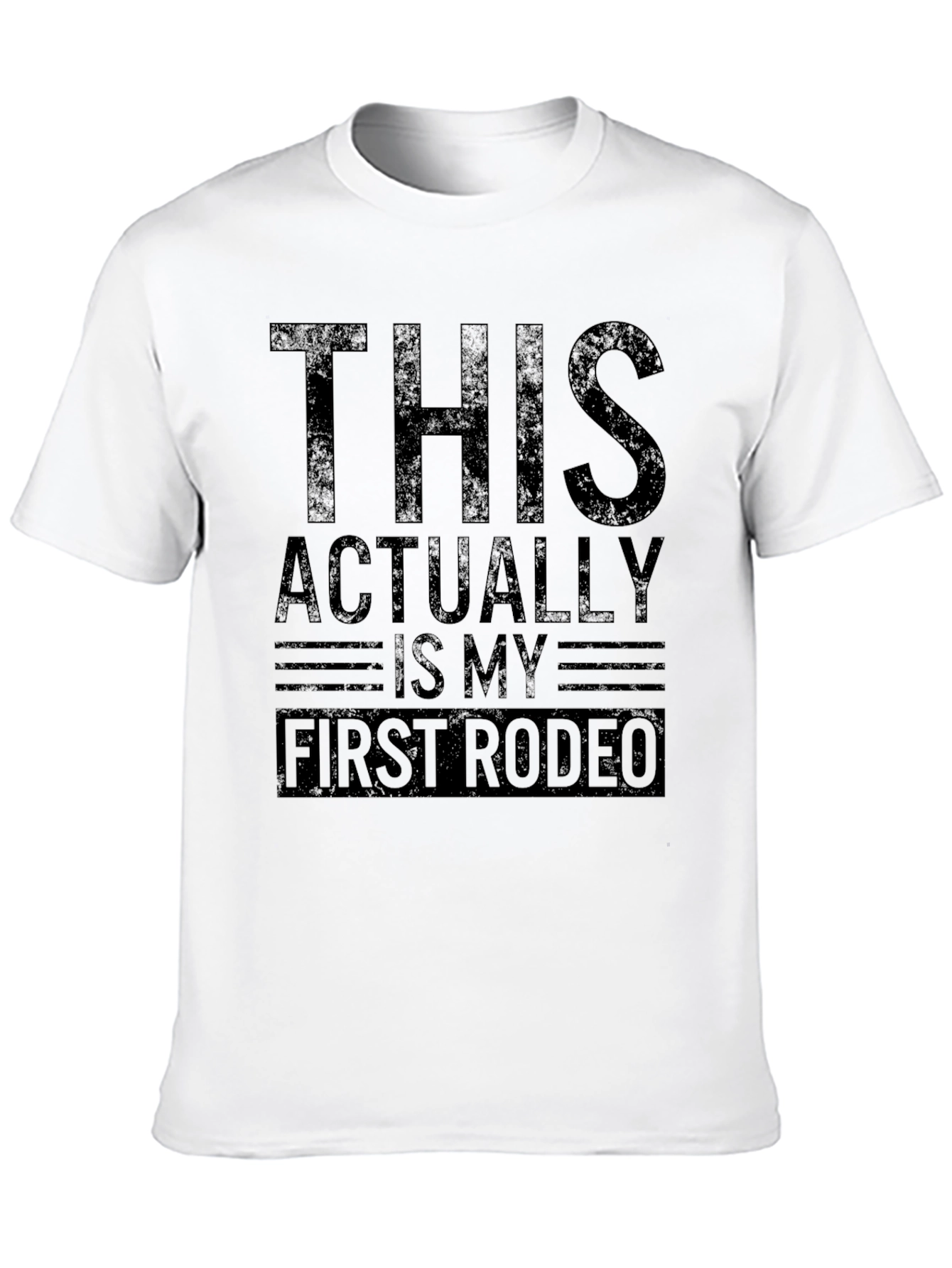 Black This is My First Rodeo Graphic T-Shirt view 10
