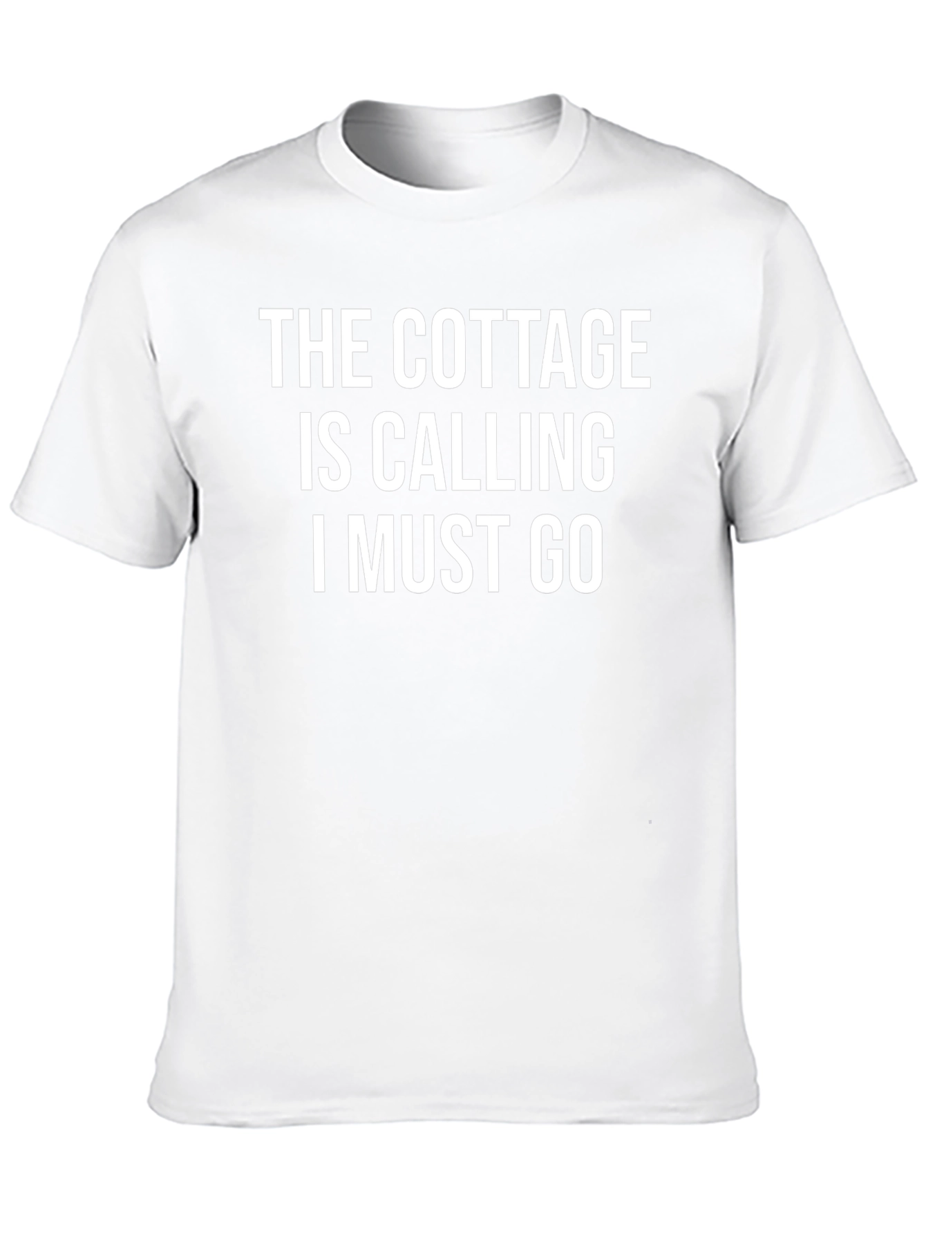 Black The Cottage Is Calling Tee - Must Go Shirt view 10