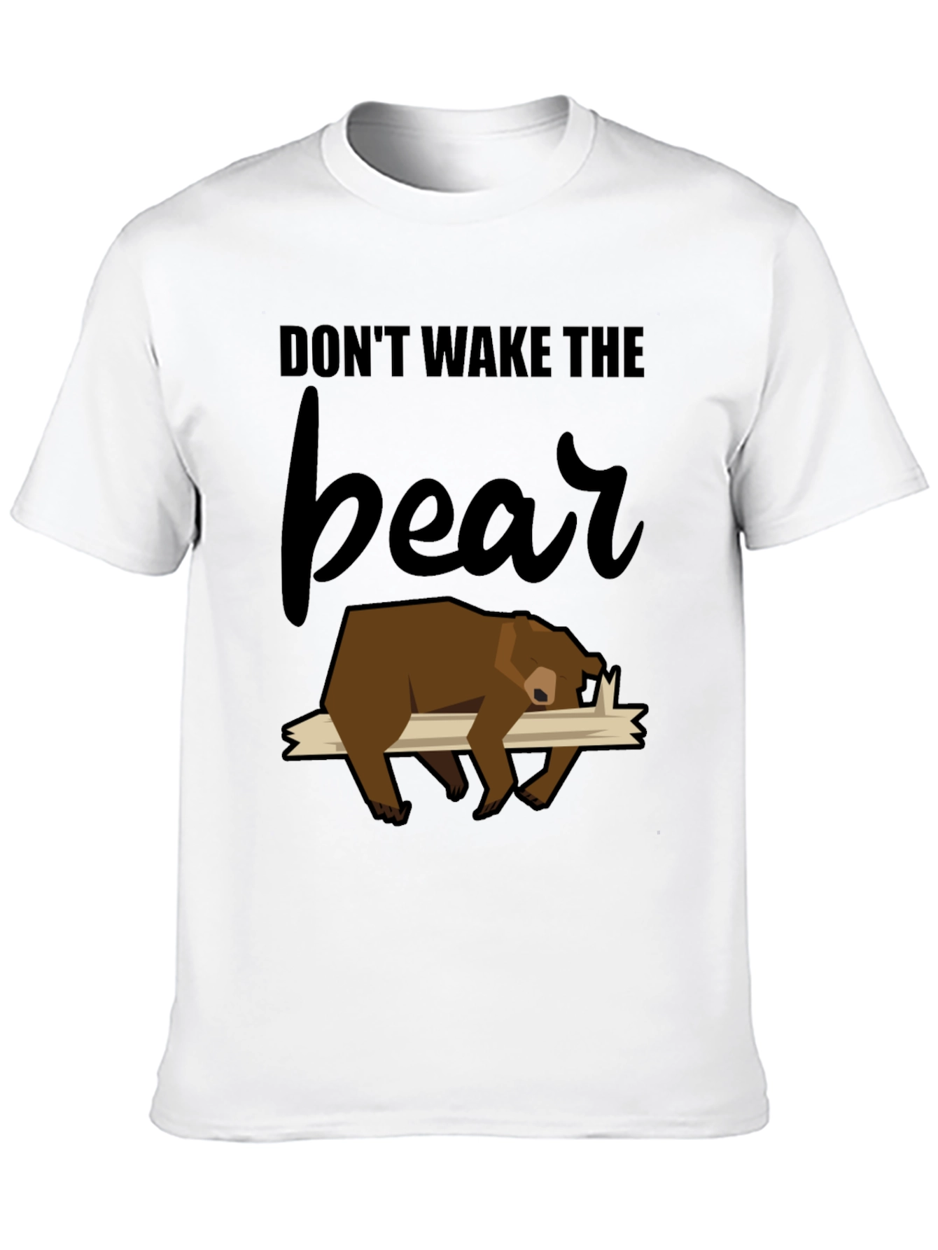 Black Don't Wake the Bear T-Shirt view 10