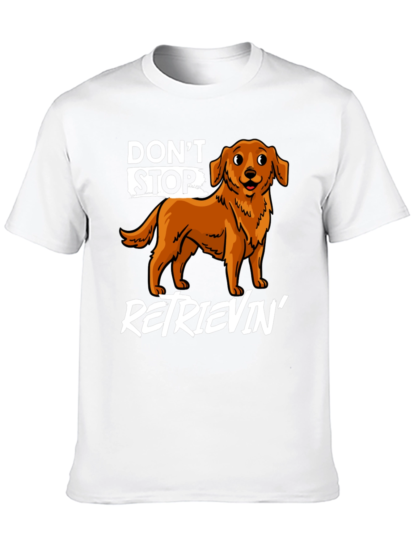 Black Don't Stop Retrievin' Graphic Tee view 10