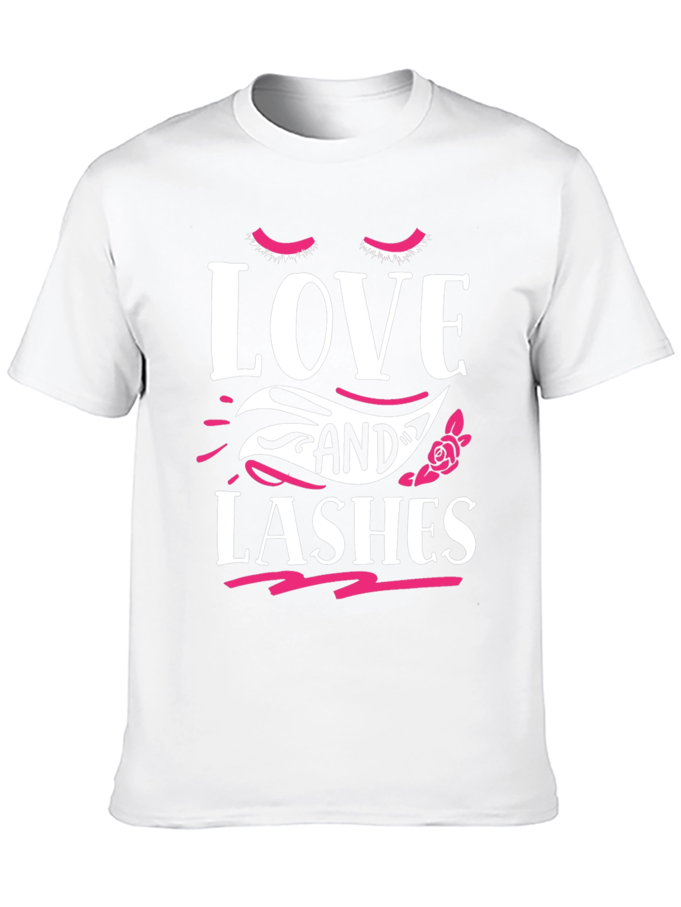 Black Love and Lashes Graphic Tee view 10