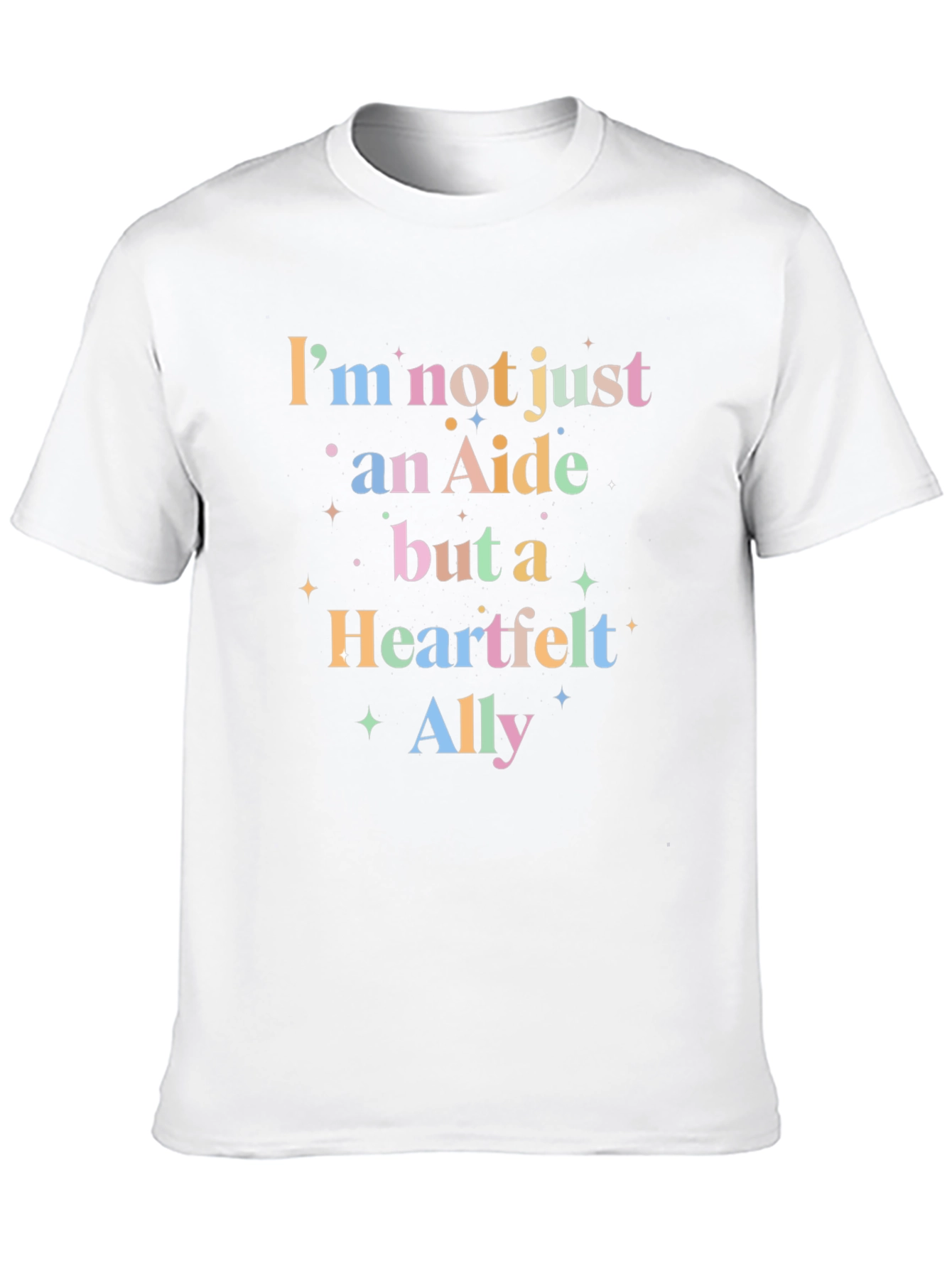 Black Heartfelt Ally Tee -  Comfortable and Stylish view 10