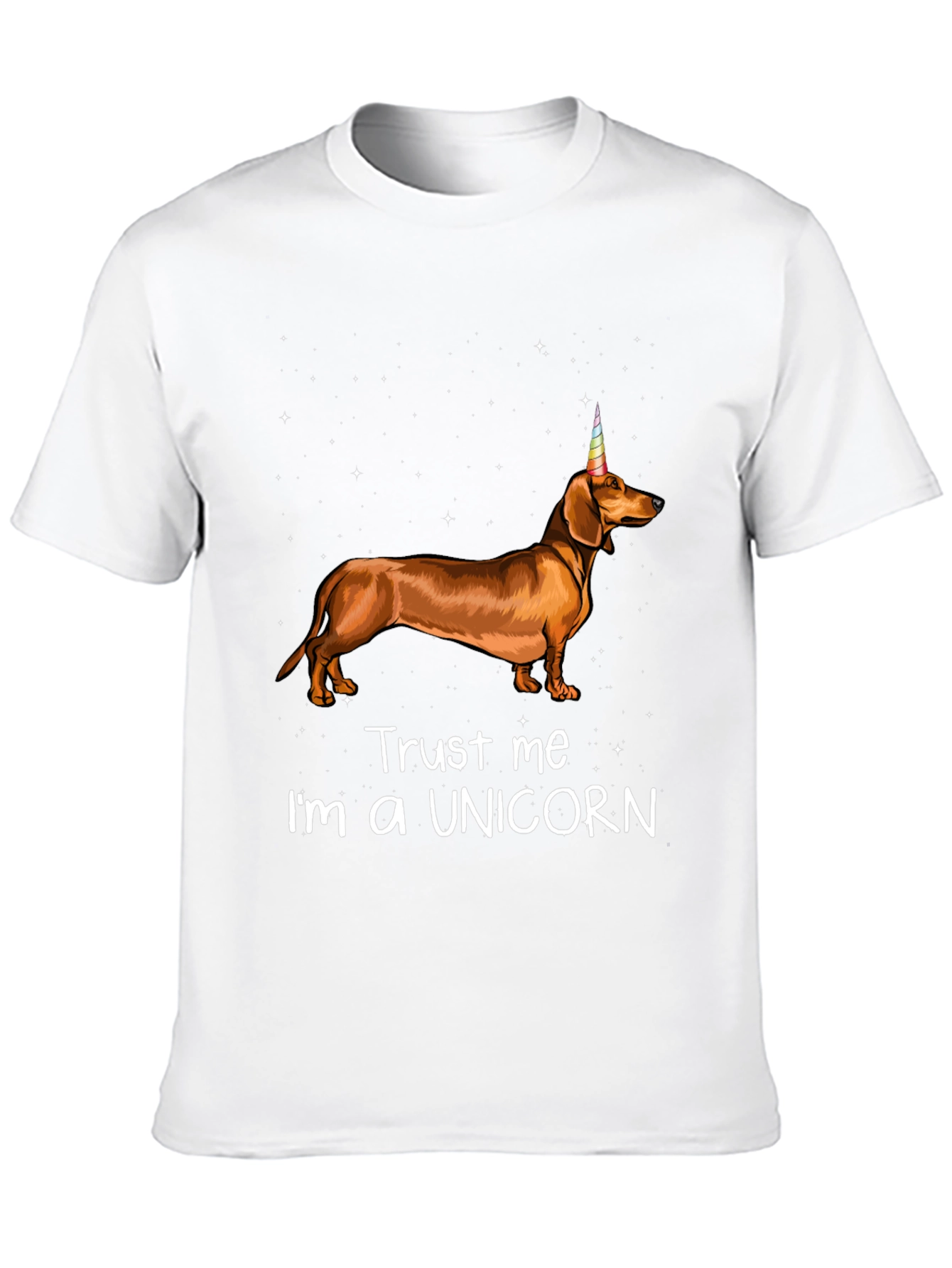 Black Dachshund Unicorn T-Shirt - Trust Me I'm a Unicorn view 10