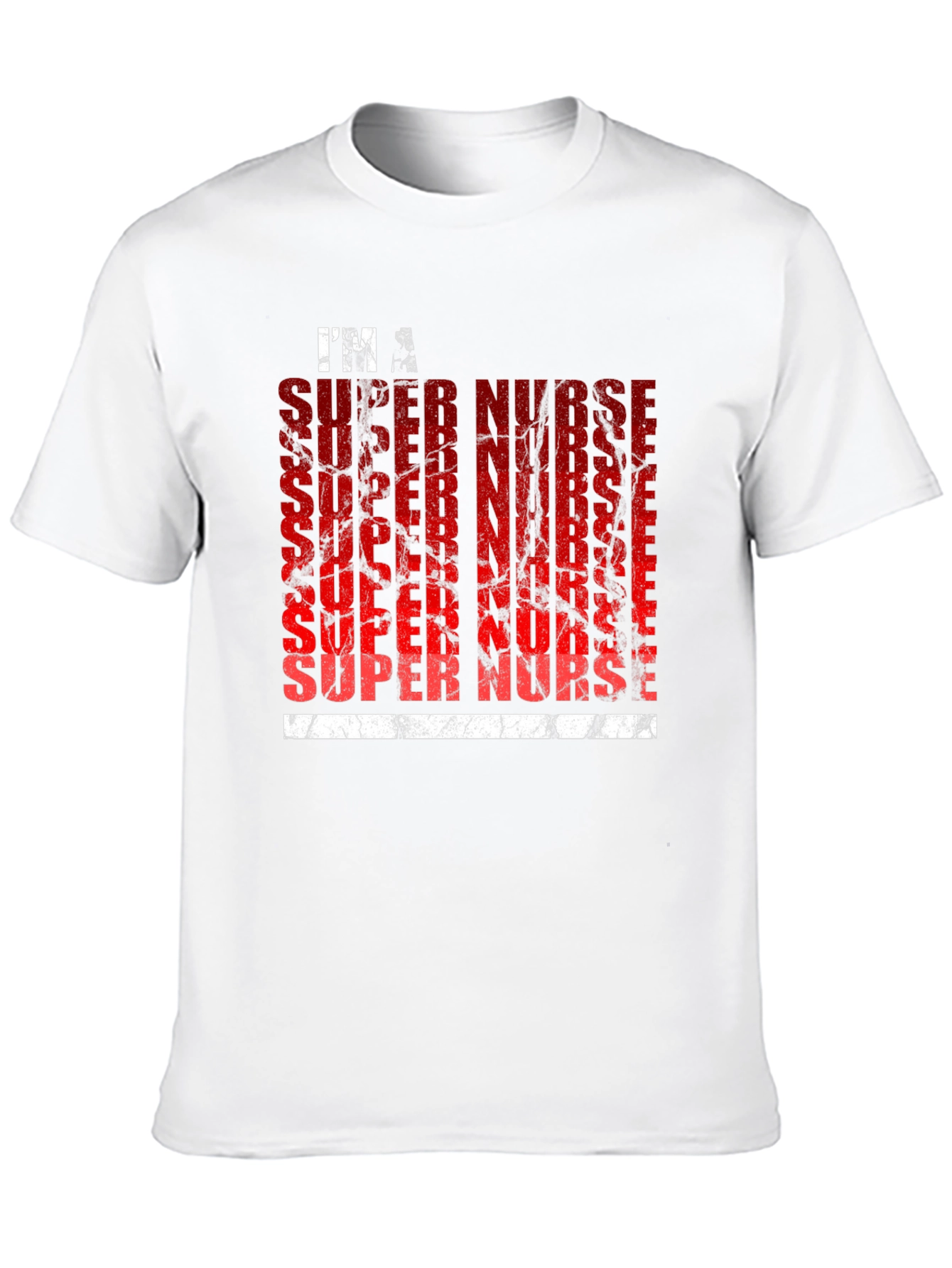 Black Super Nurse Graphic T-Shirt view 10