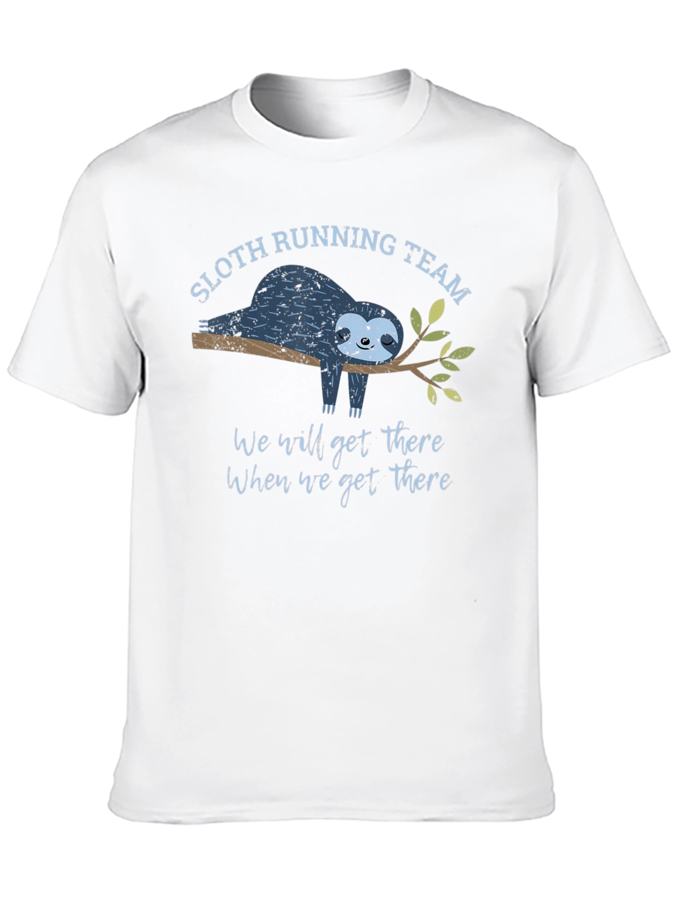 Black Sloth Running Team T-Shirt view 10