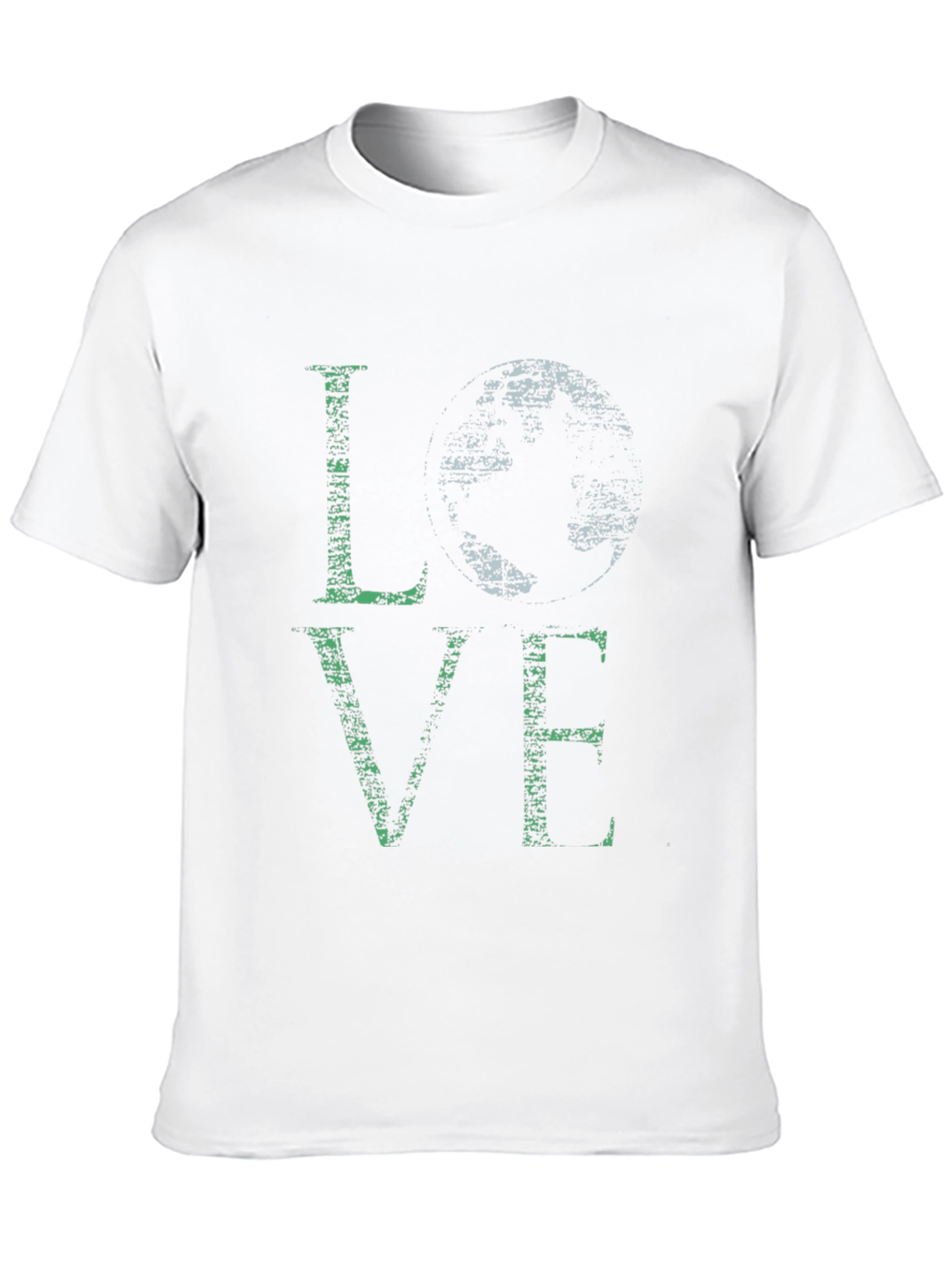 Black Love Shamrock Graphic Tee - Black Casual T-Shirt view 10