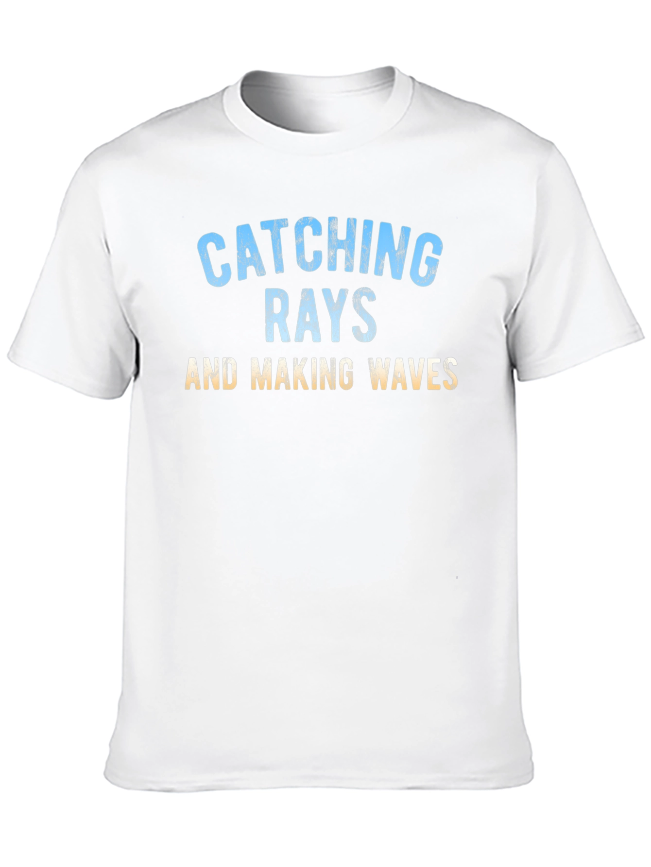 Black Catching Rays Graphic T-Shirt - Black view 10