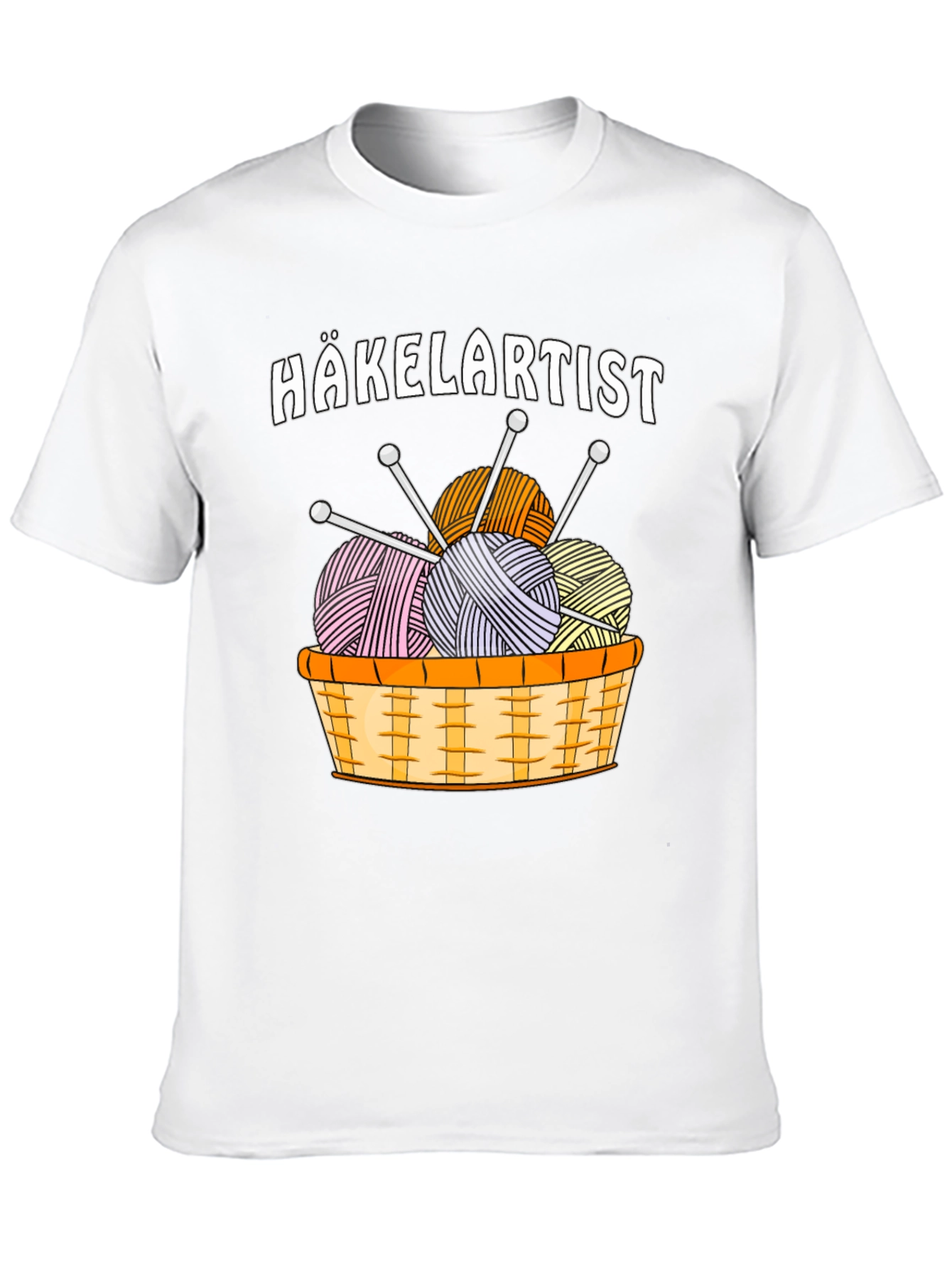 Häkelartist T-Shirt - Knitting Artist Tee - 10