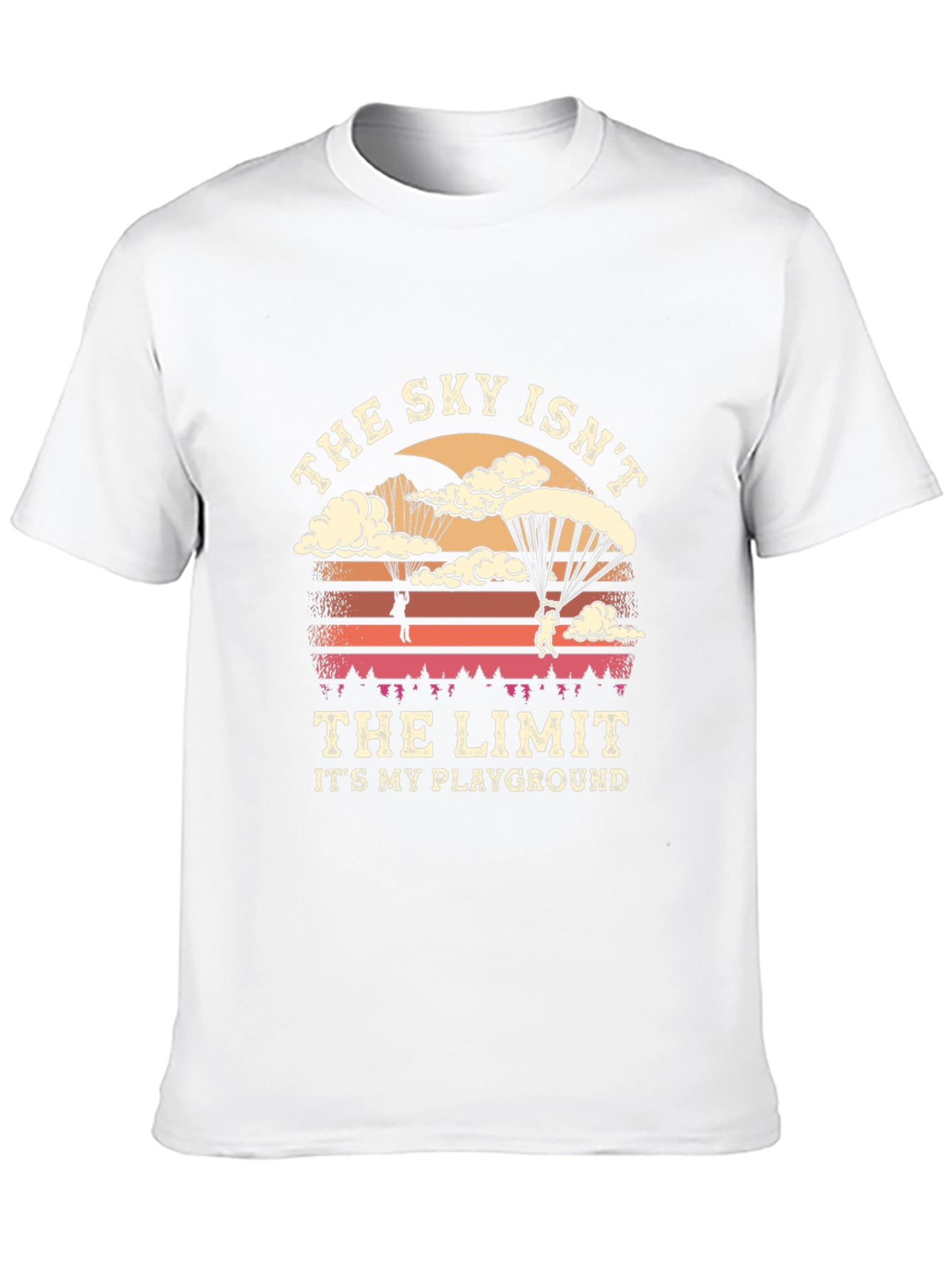 Black Sky Isn't the Limit Black T-Shirt view 10