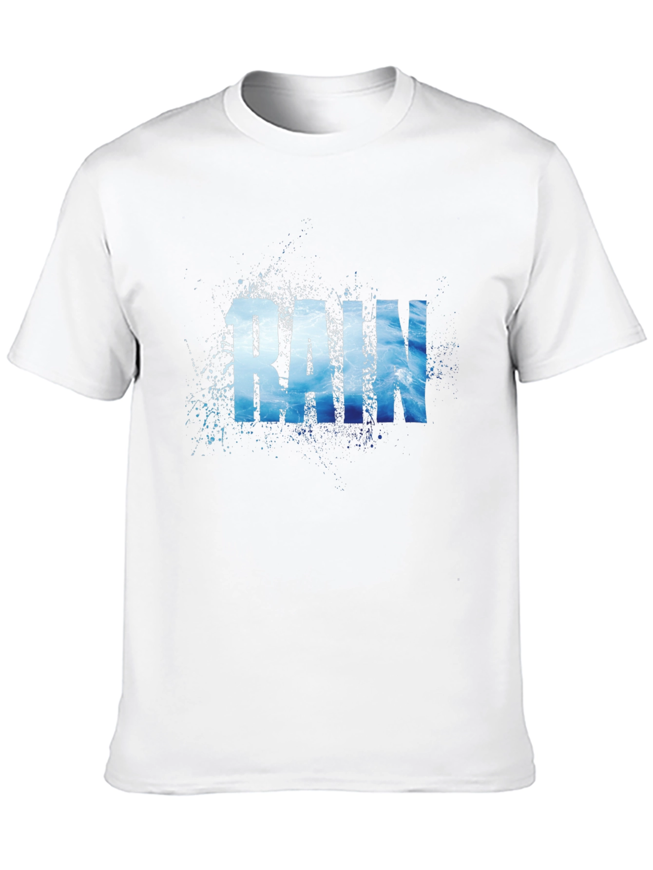 Black Rain Graphic T-Shirt - Black view 10