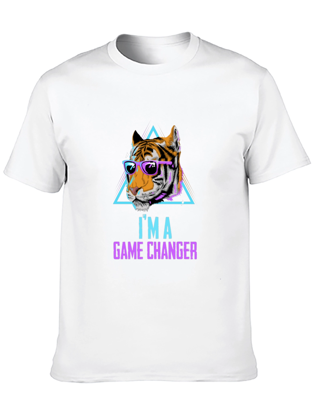 Black Cool Tiger Graphic Tee - Game Changer view 10