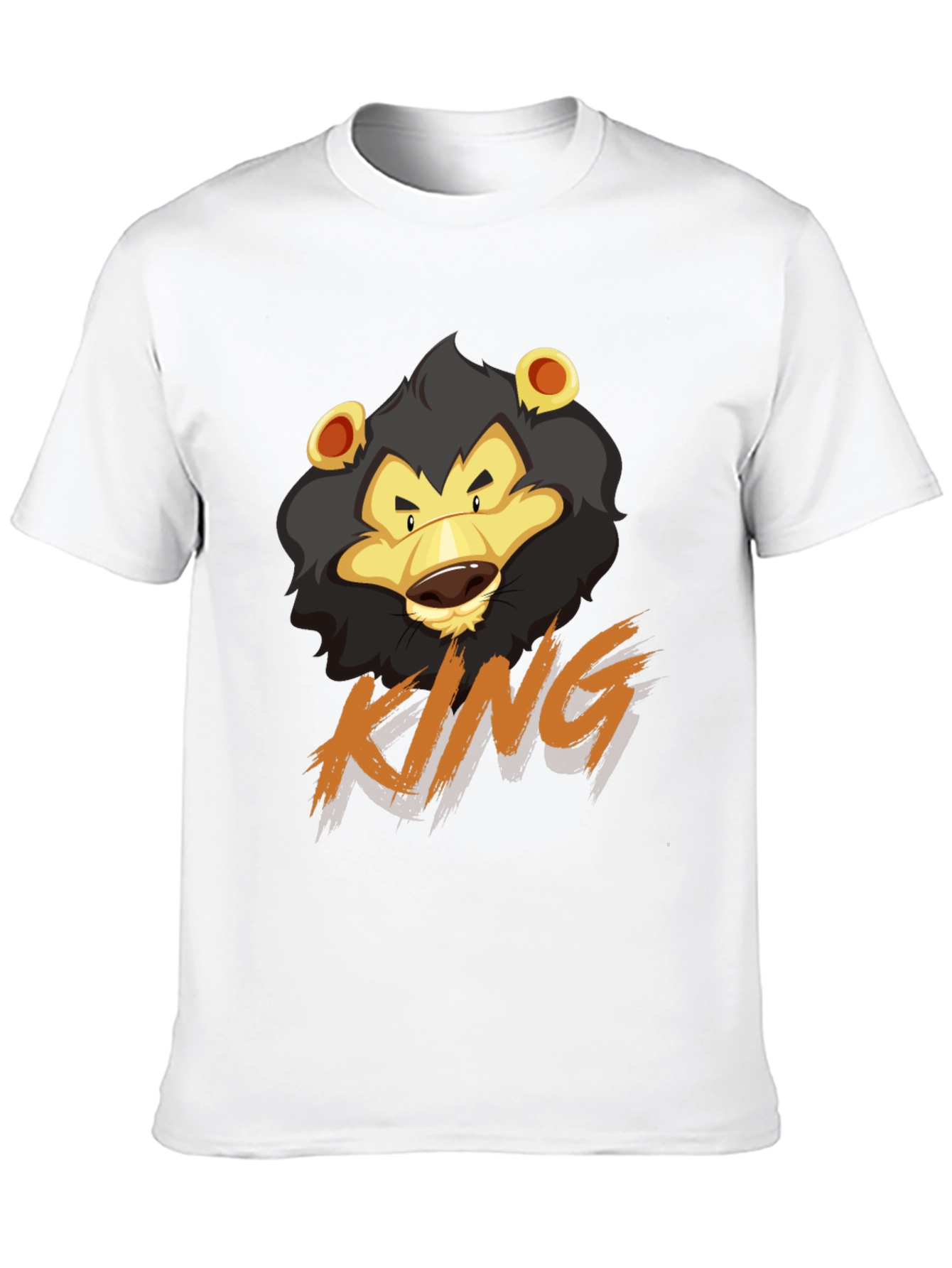 Black Lion King Graphic Tee - Cool Casual Style view 10