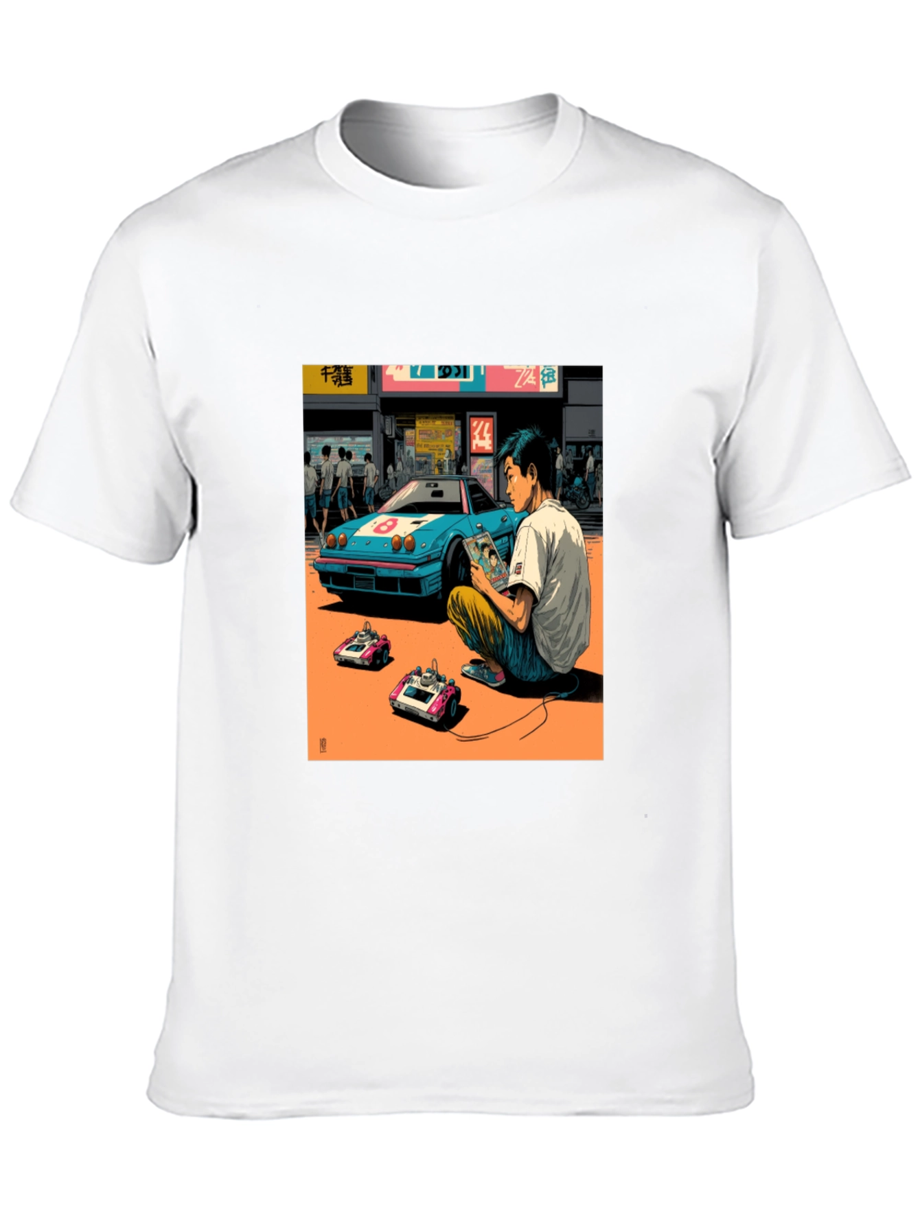 Black Retro Gaming T-Shirt view 10