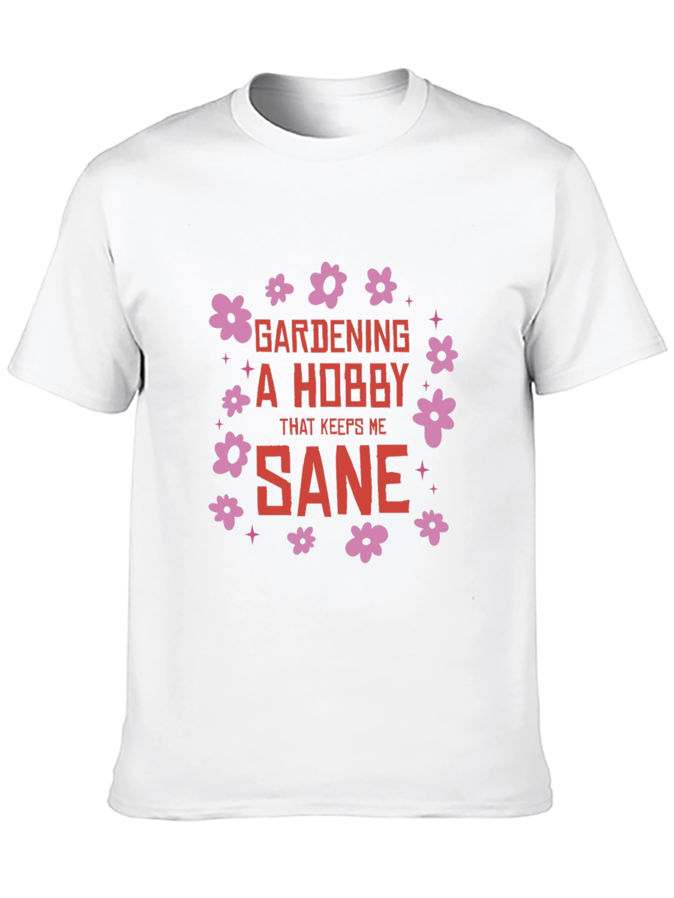 Black Gardening Hobby Graphic Tee - Keeps Me Sane view 10