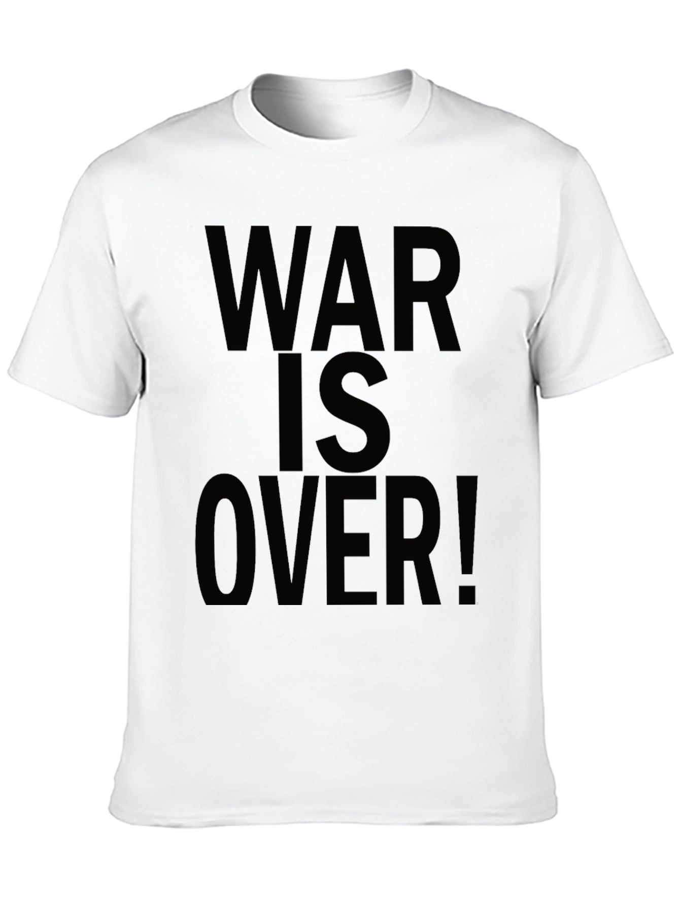 Black War Is Over! Black Graphic Tee view 10