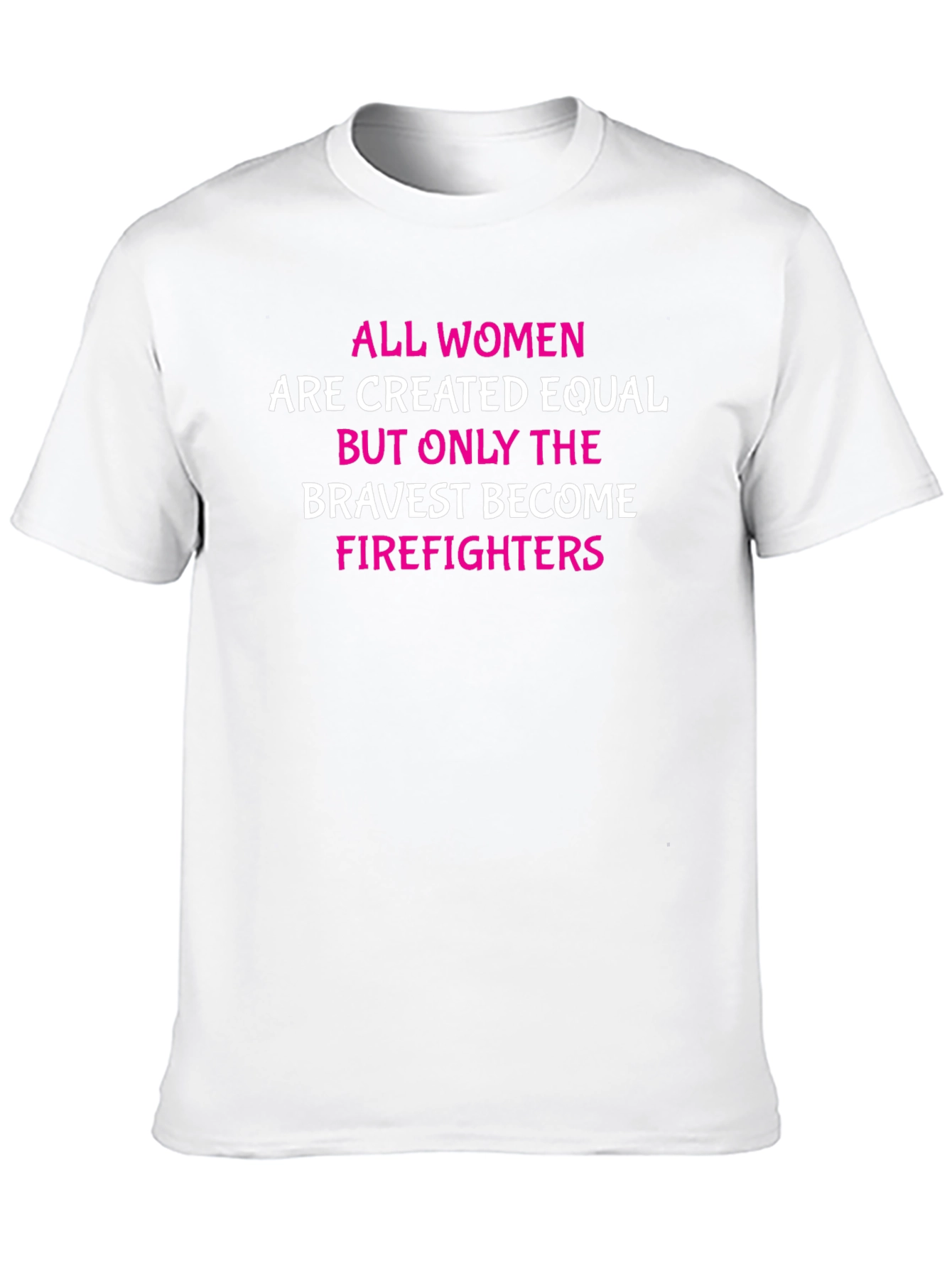 Black Bravest Firefighters T-Shirt - Women Empowerment view 10