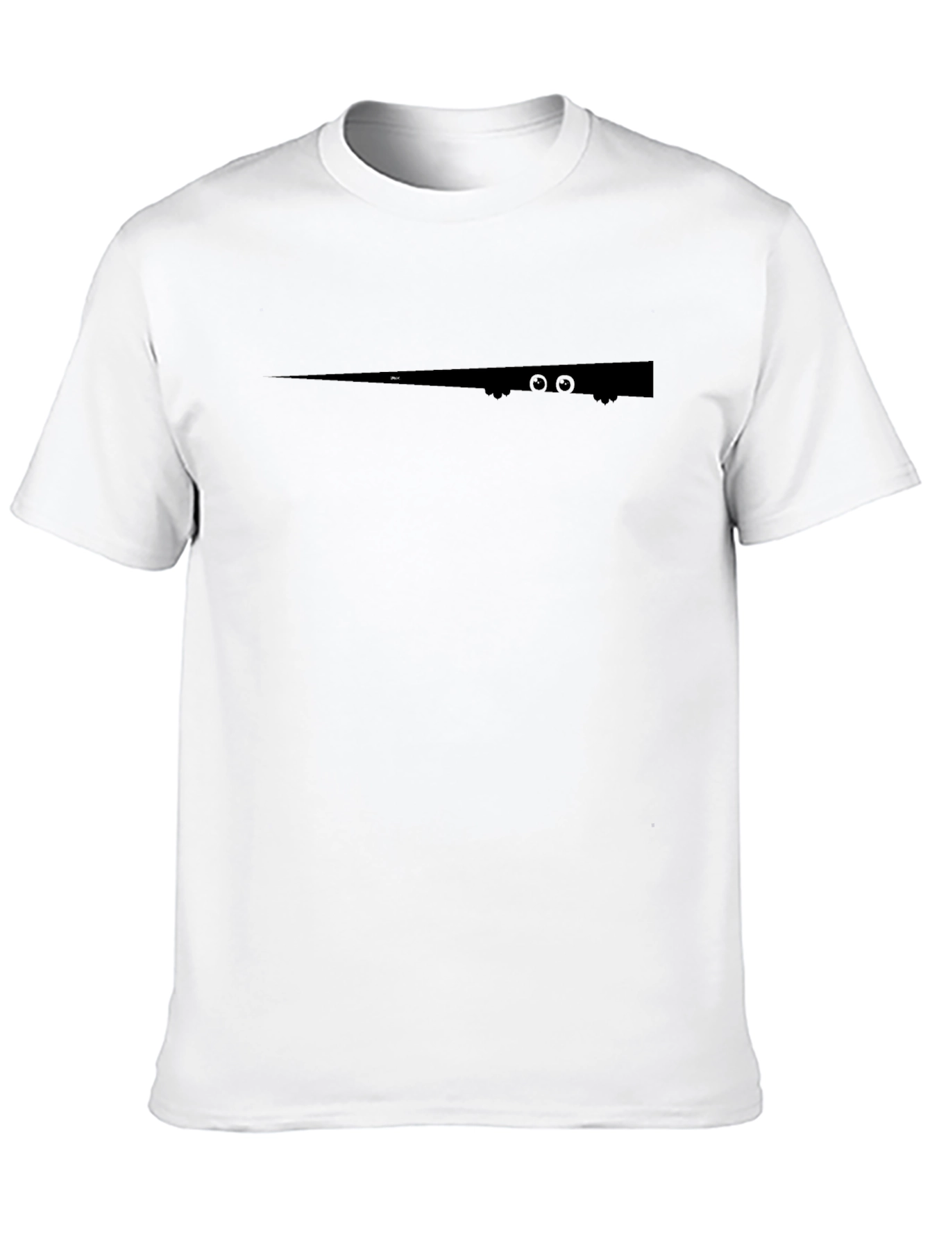 Black Stealth Mode Black T-Shirt view 10